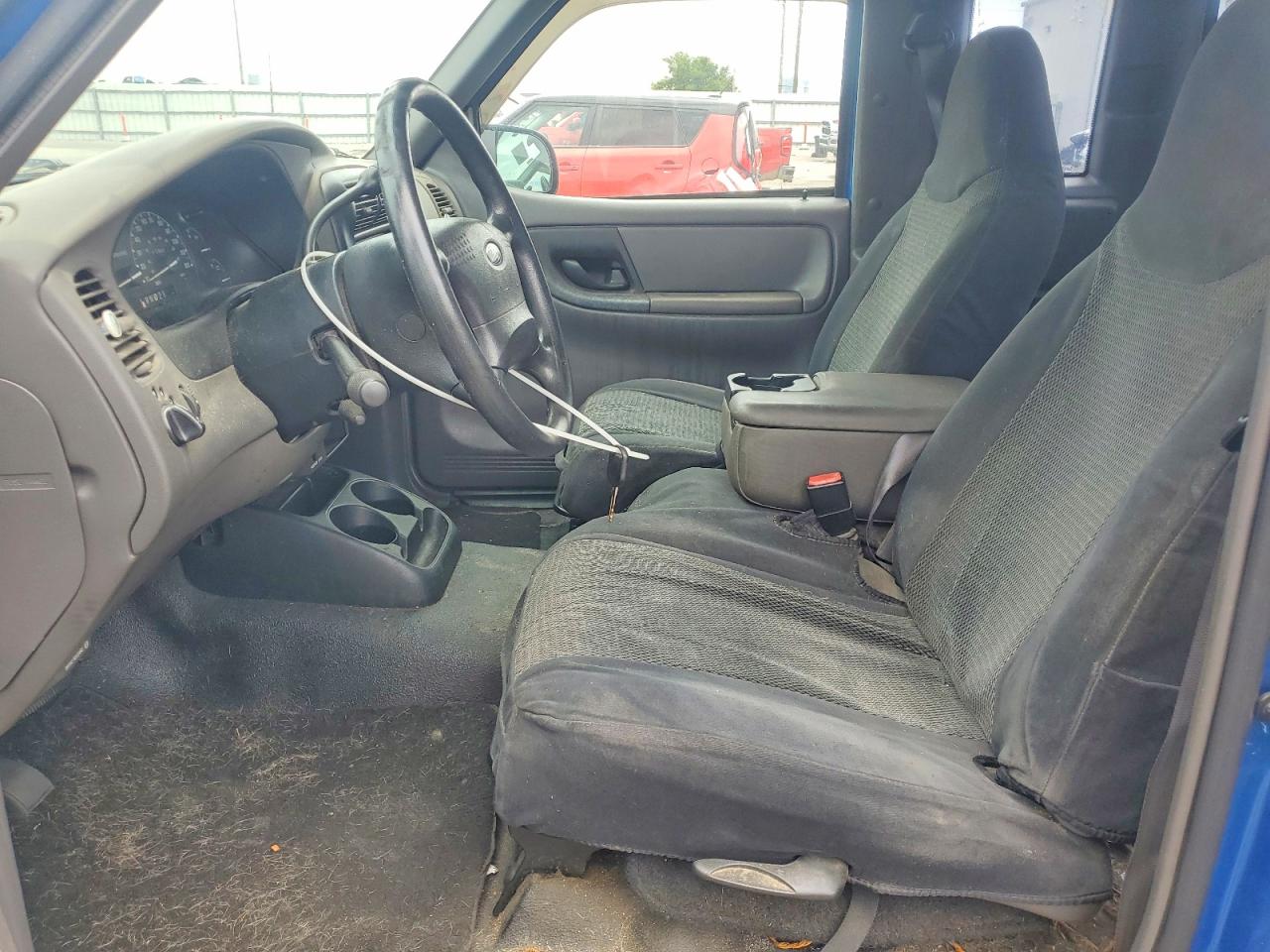 2001 Ford Ranger Super Cab Blue vin: 1FTYR14V81TA95847