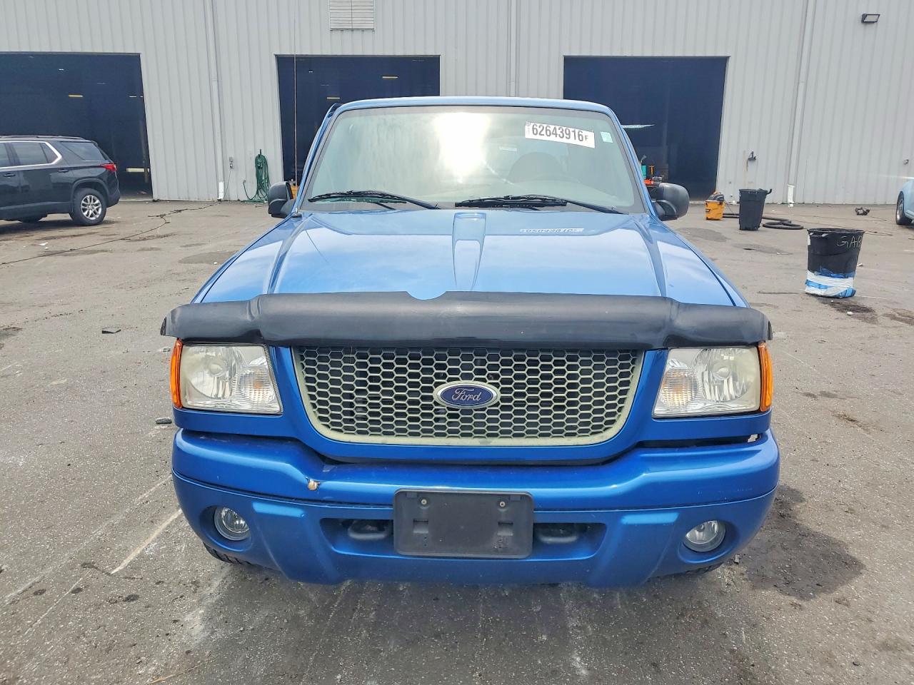 2001 Ford Ranger Super Cab Blue vin: 1FTYR14V81TA95847