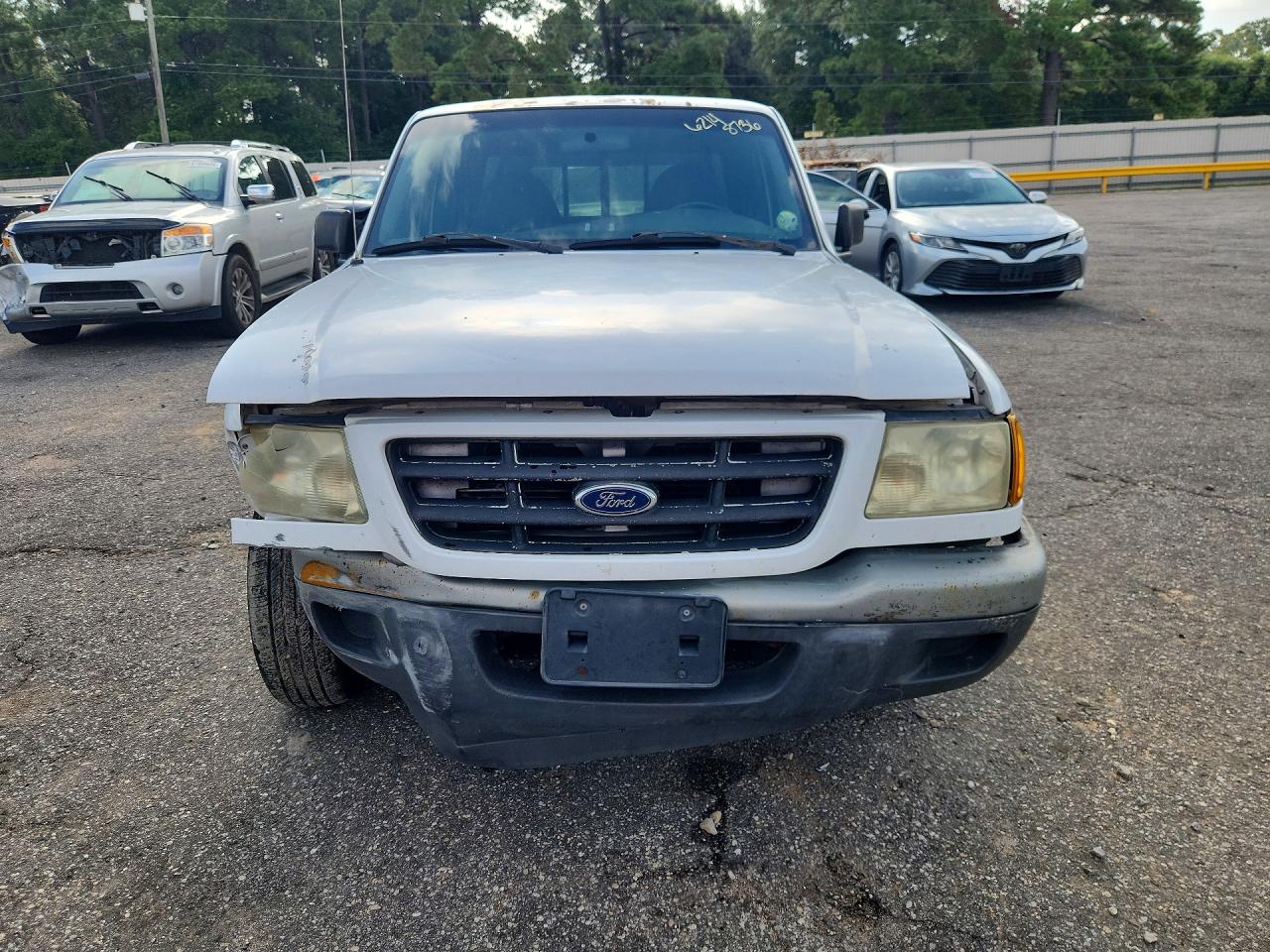 2002 Ford Ranger Super Cab White vin: 1FTYR14V82PB21521