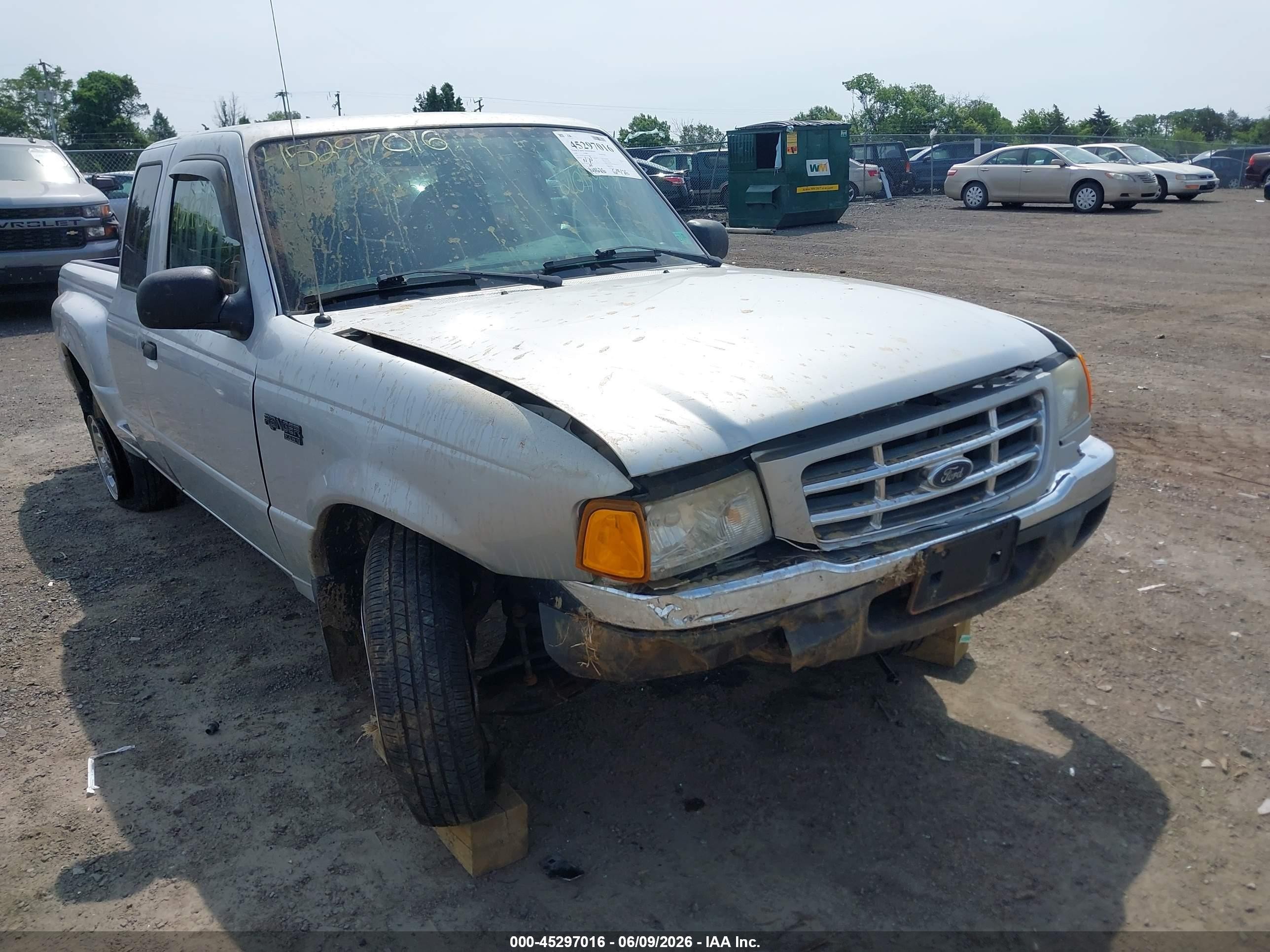 2003 Ford Ranger Edge/tremor/xl/xlt Silver vin: 1FTYR14V83PA02675