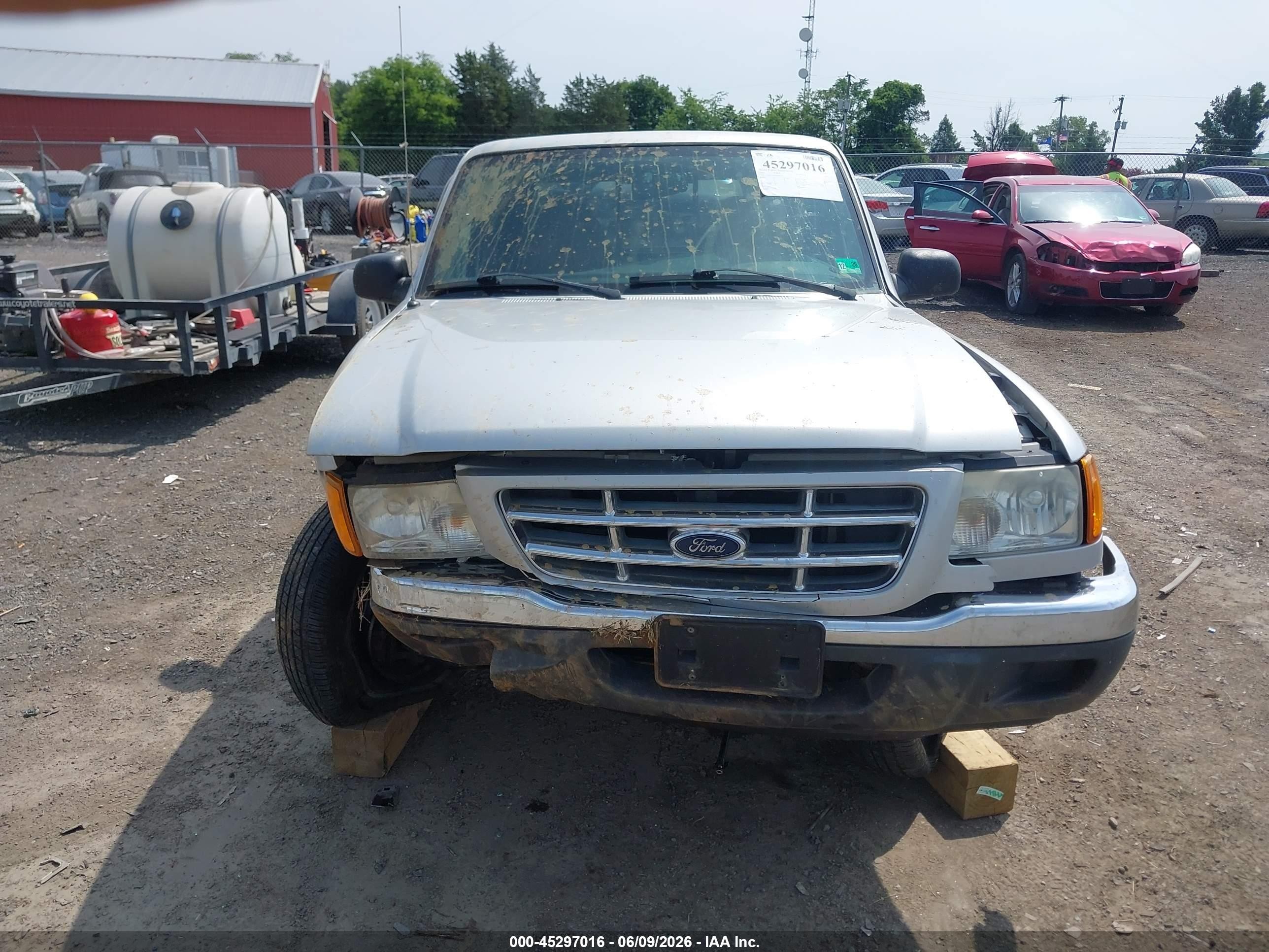 2003 Ford Ranger Edge/tremor/xl/xlt Silver vin: 1FTYR14V83PA02675