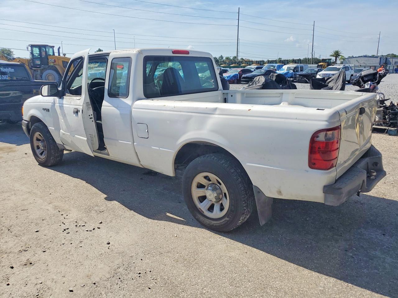 2003 Ford Ranger Super Cab White vin: 1FTYR14V83PB36148