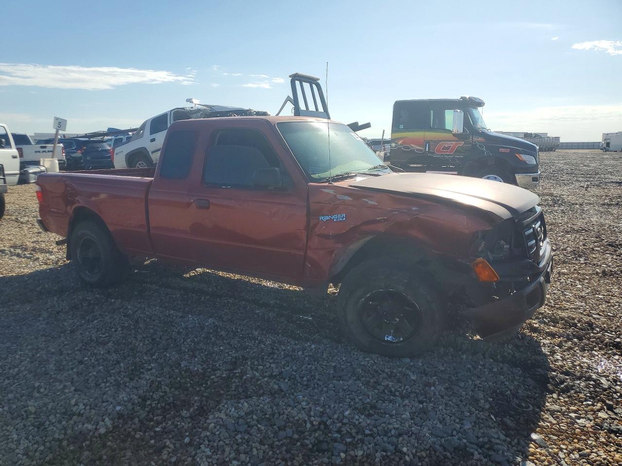 2003 Ford Ranger Super Cab Красный vin: 1FTYR14V83PB41849