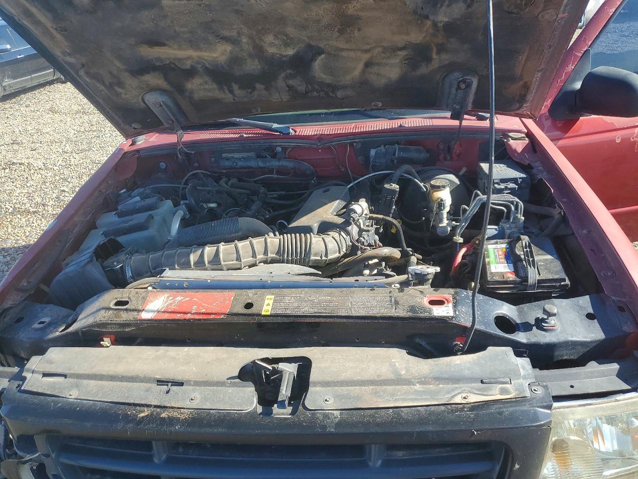 2003 Ford Ranger Super Cab Красный vin: 1FTYR14V83PB41849