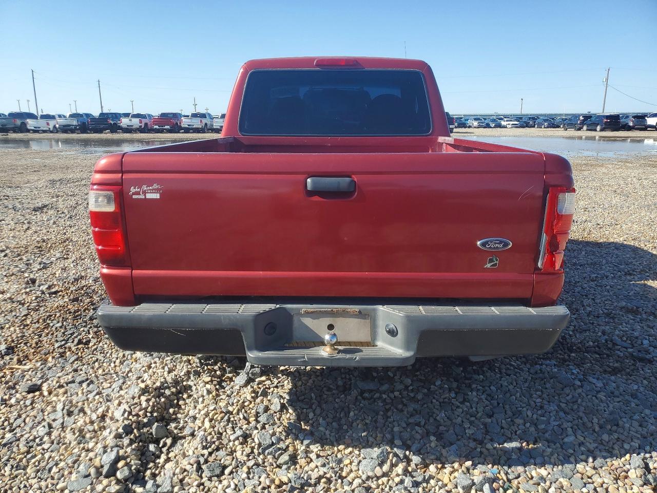 2003 Ford Ranger Super Cab Красный vin: 1FTYR14V83PB41849