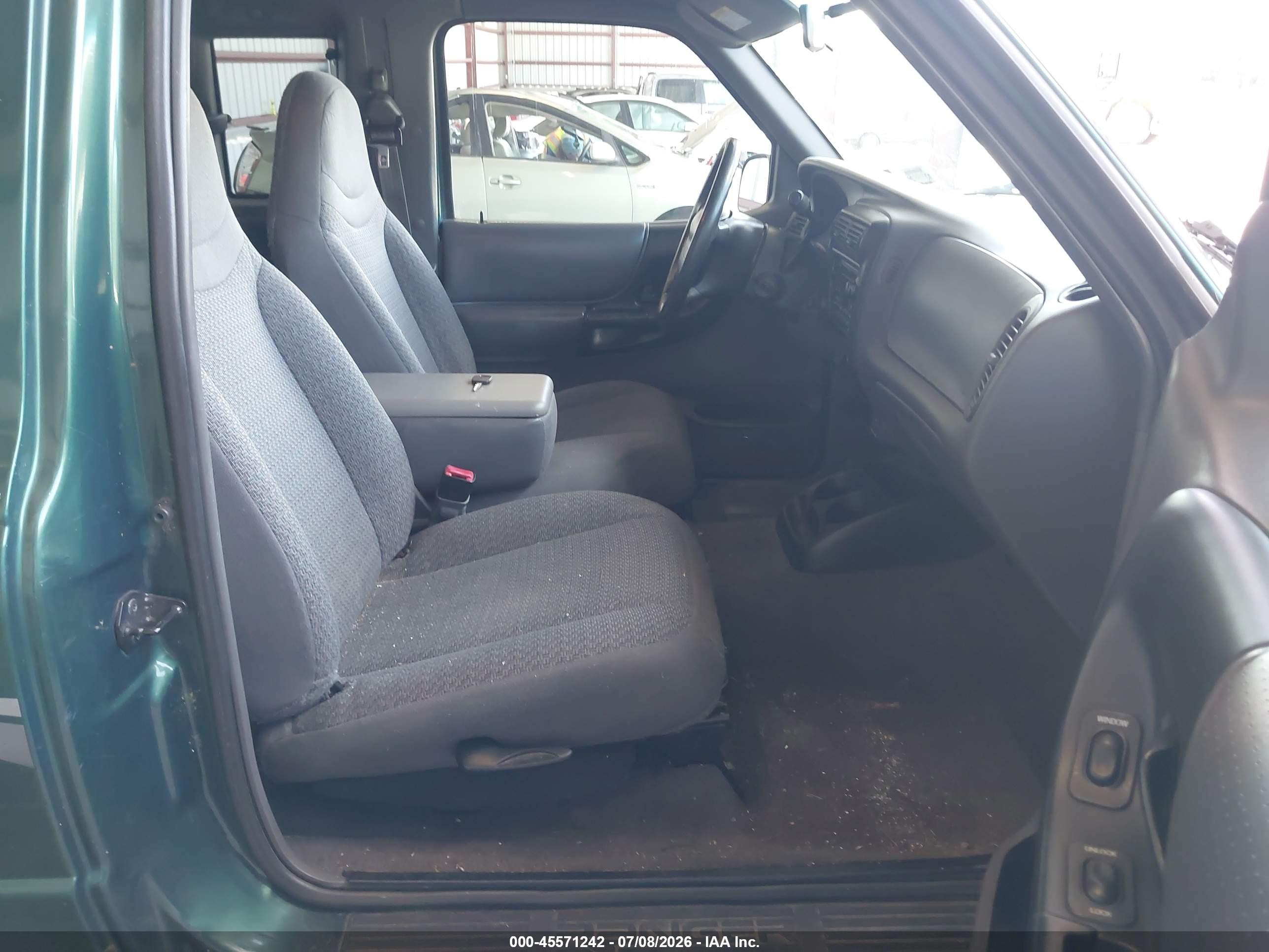 1999 Ford Ranger Xl/xlt Green vin: 1FTYR14V8XPA18462