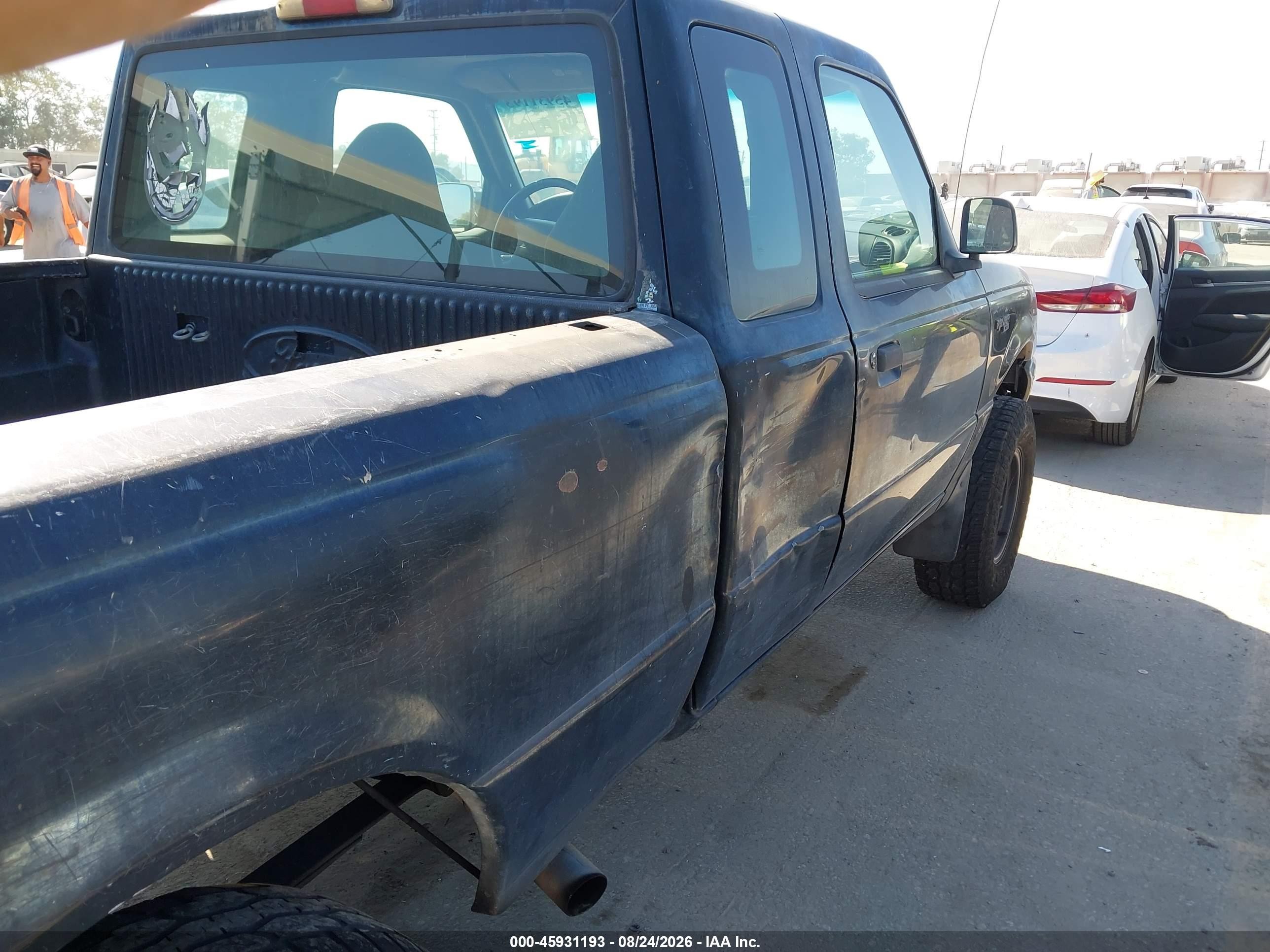 1999 Ford Ranger Xl/xlt Black vin: 1FTYR14V8XPB52193