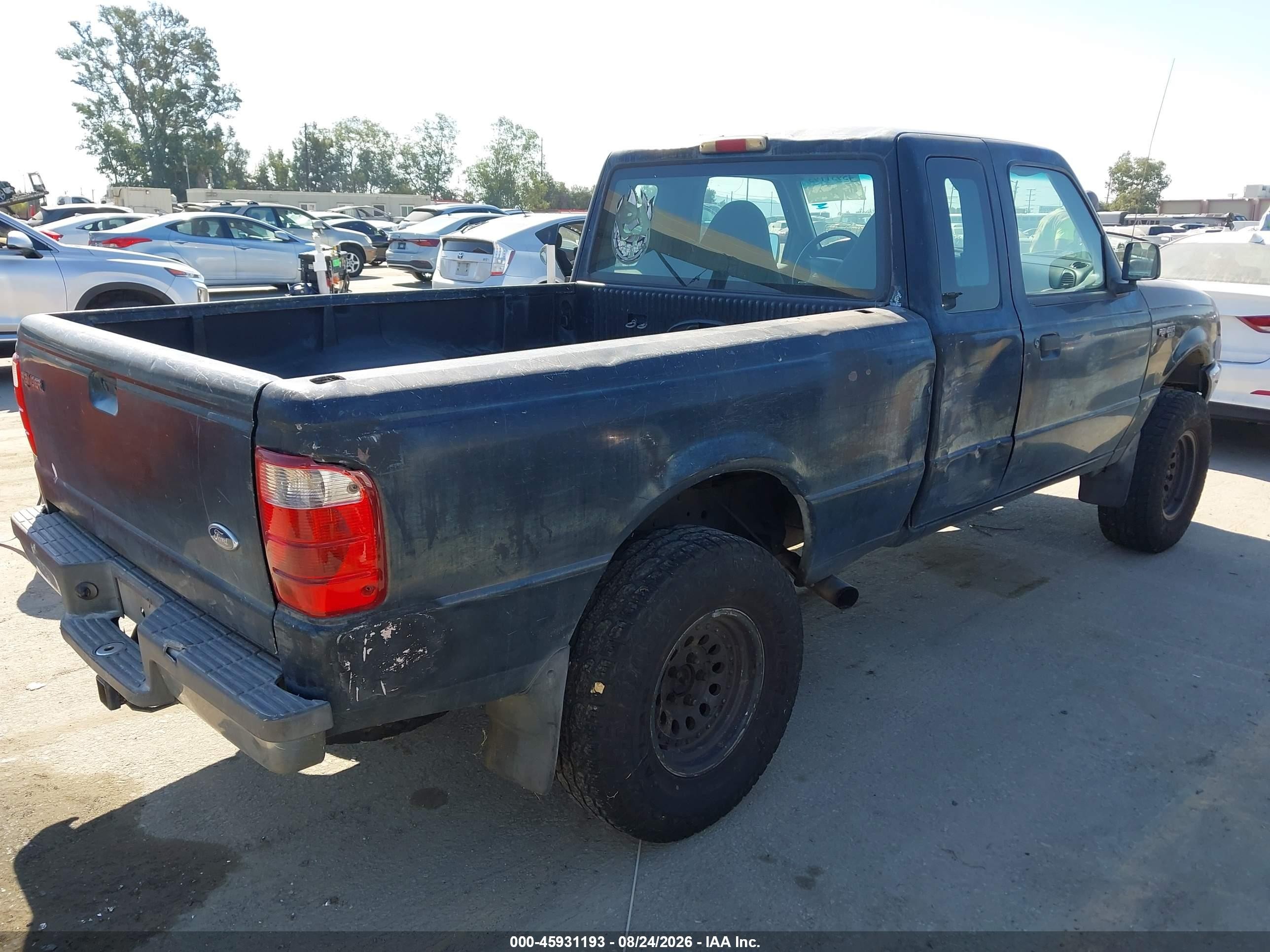 1999 Ford Ranger Xl/xlt Black vin: 1FTYR14V8XPB52193
