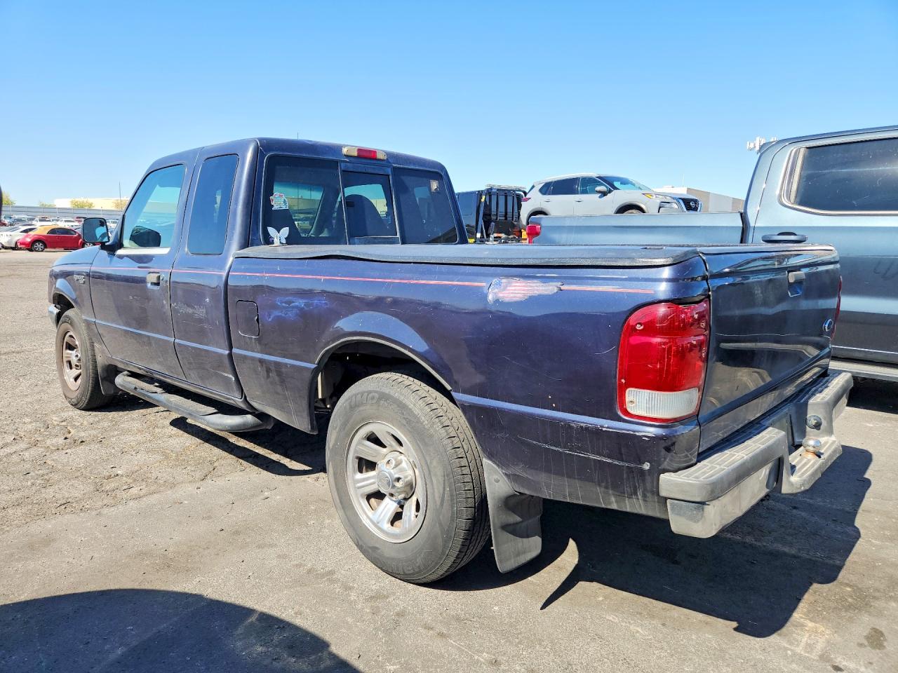 2000 Ford Ranger Super Cab Blue vin: 1FTYR14V8YPA35778