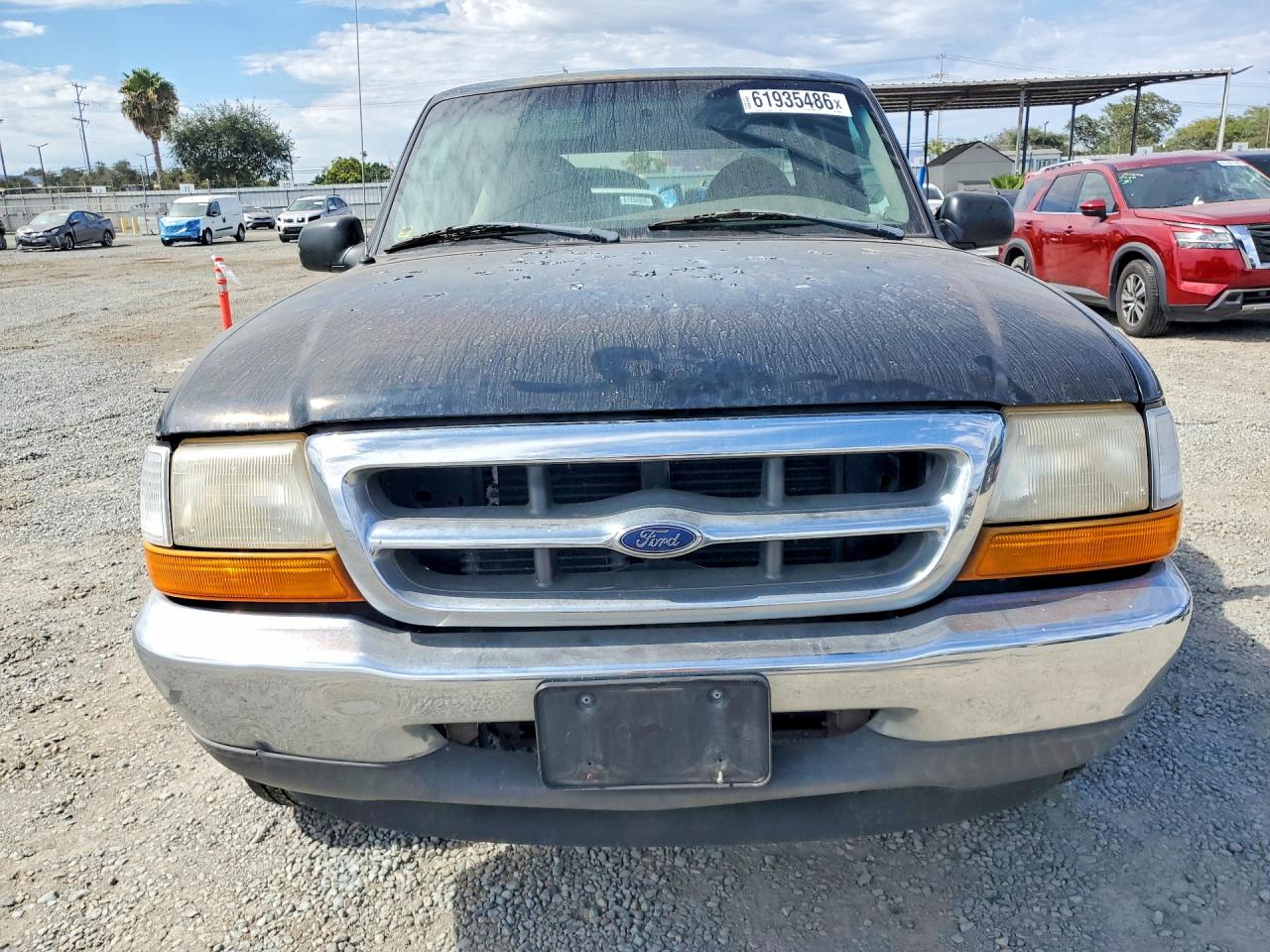 2000 Ford Ranger Super Cab Blue vin: 1FTYR14V8YPB61087