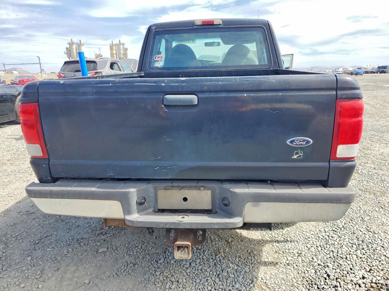 2000 Ford Ranger Super Cab Blue vin: 1FTYR14V8YPB61087