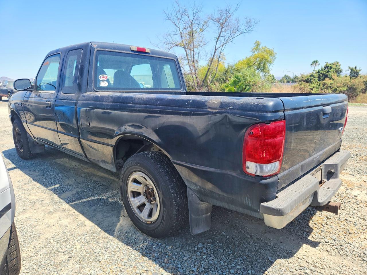 2000 Ford Ranger Super Cab Blue vin: 1FTYR14V8YPB61087