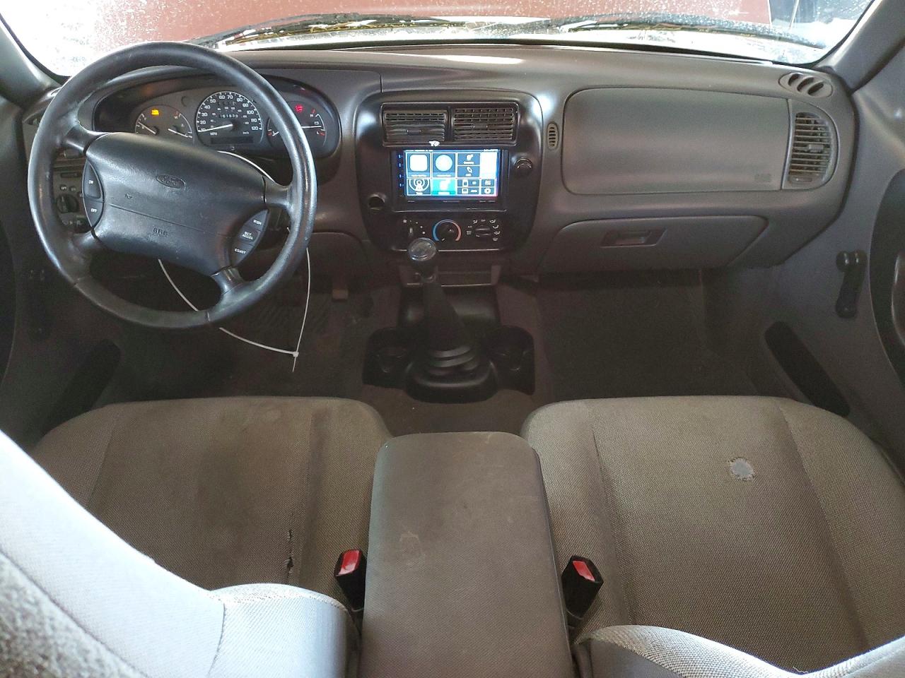 2000 Ford Ranger Super Cab Red vin: 1FTYR14V8YPC20056
