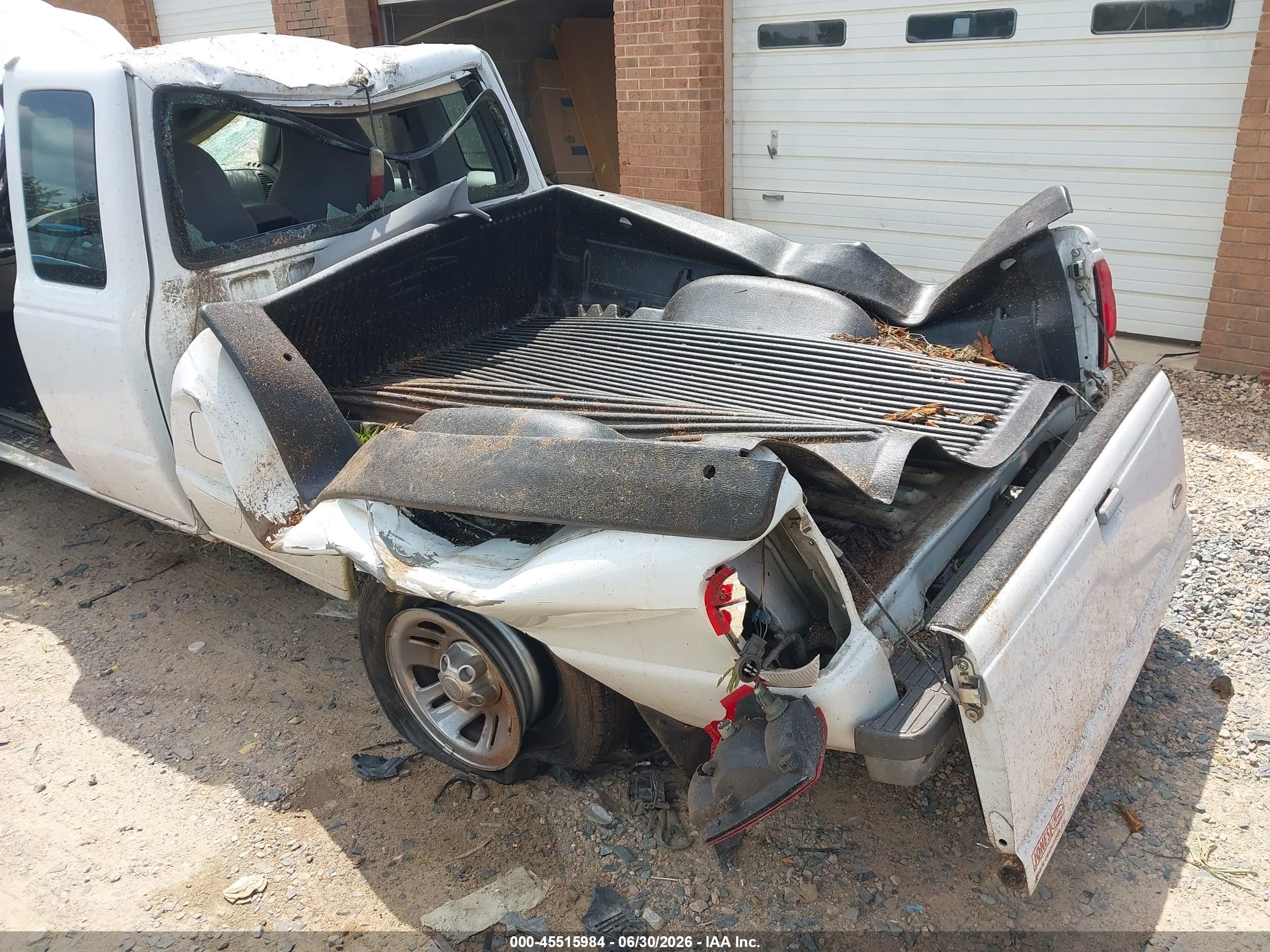 2000 Ford Ranger Xl/xlt White vin: 1FTYR14V8YTA79108