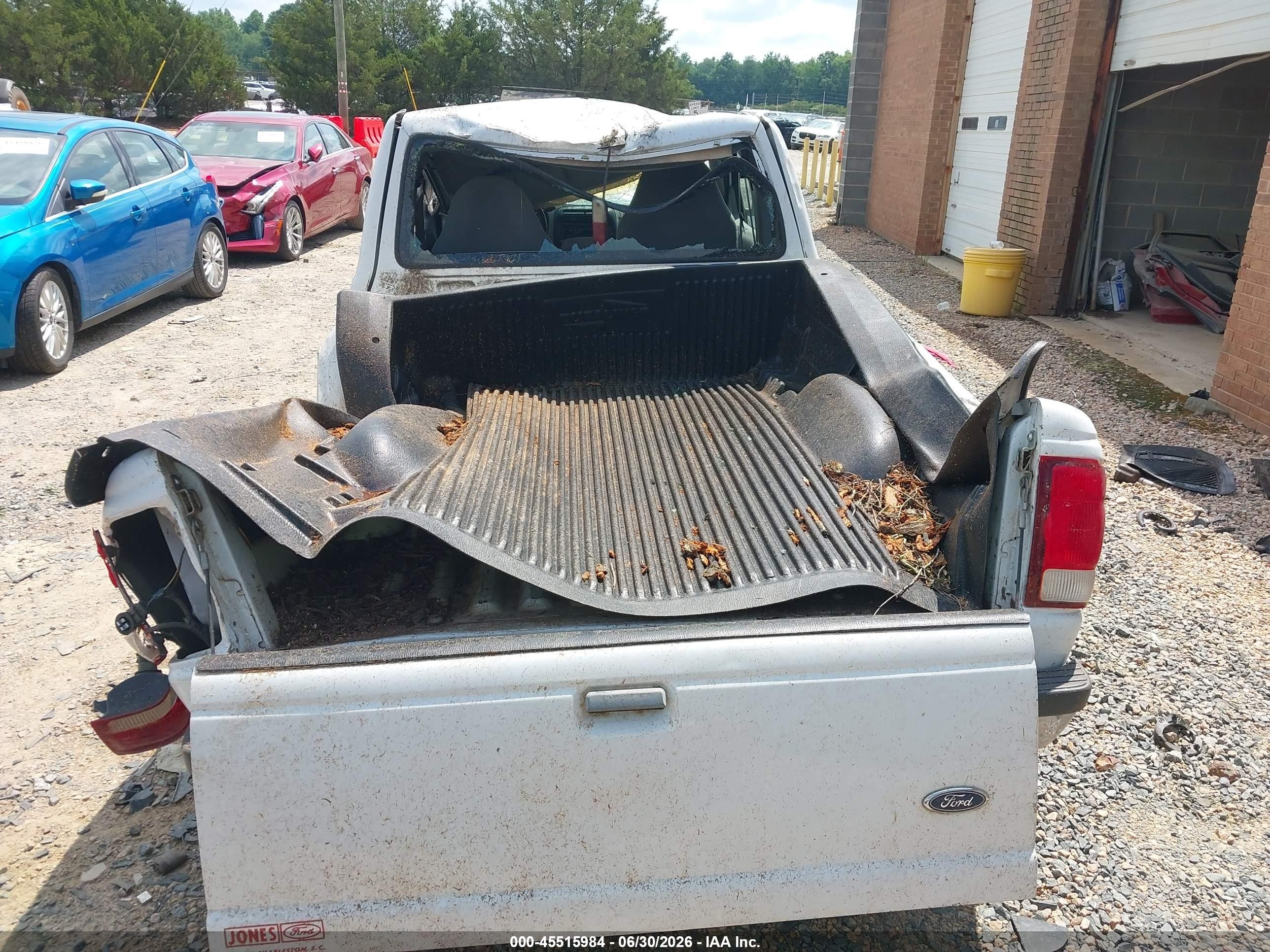2000 Ford Ranger Xl/xlt White vin: 1FTYR14V8YTA79108
