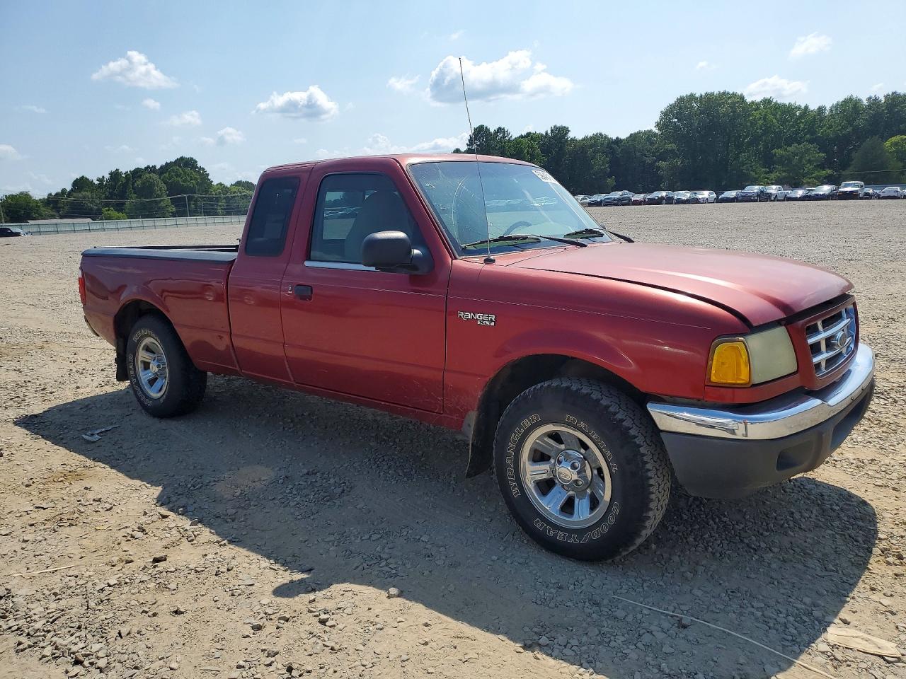 2002 Ford Ranger Super Cab Бордовый vin: 1FTYR14V92PB75359