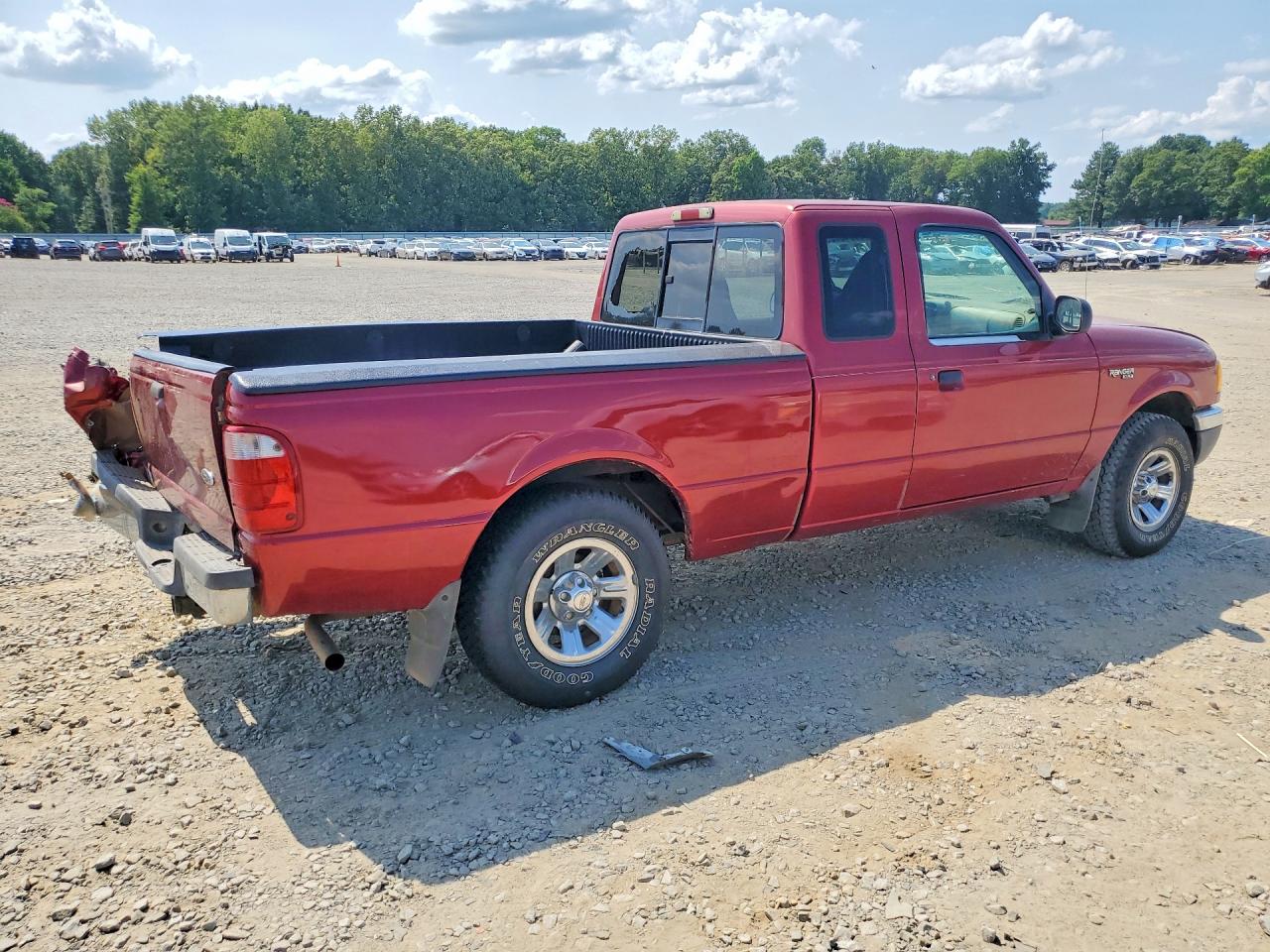 2002 Ford Ranger Super Cab Бордовый vin: 1FTYR14V92PB75359