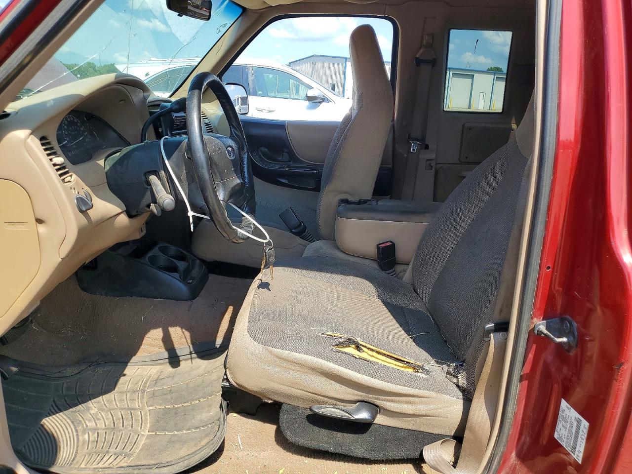 2002 Ford Ranger Super Cab Бордовый vin: 1FTYR14V92PB75359