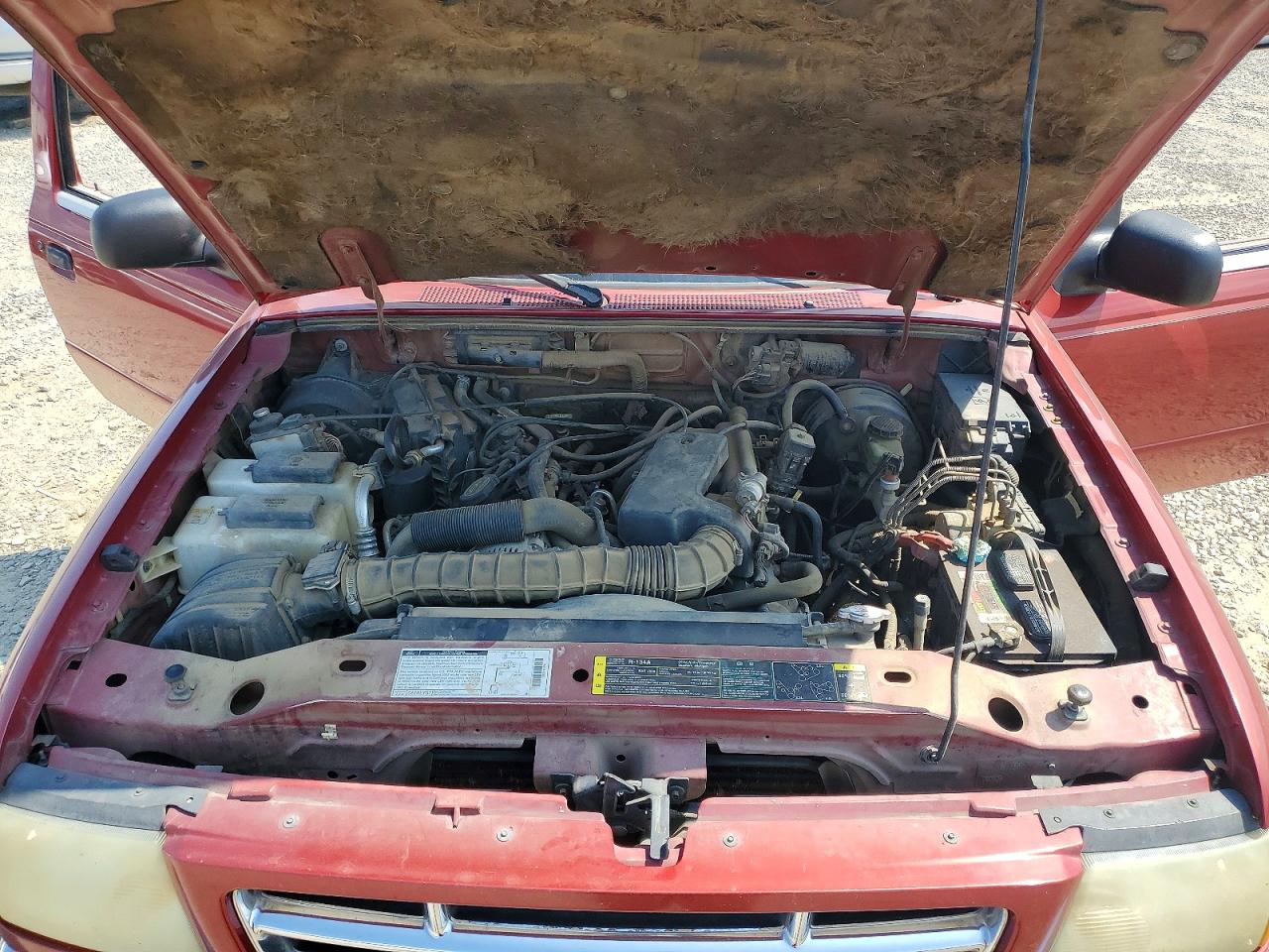 2002 Ford Ranger Super Cab Бордовый vin: 1FTYR14V92PB75359