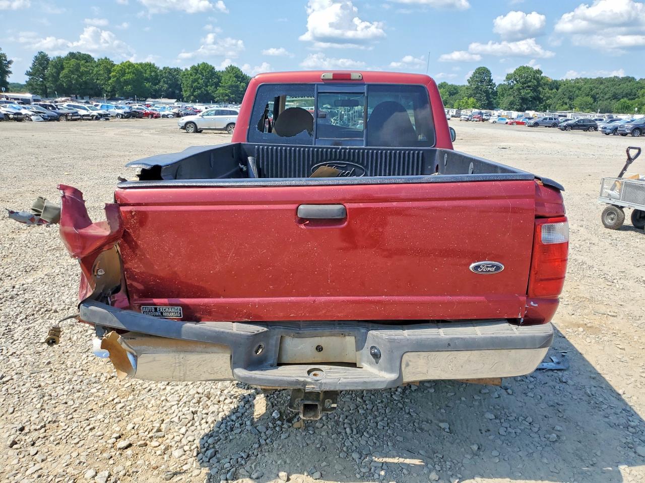 2002 Ford Ranger Super Cab Бордовый vin: 1FTYR14V92PB75359