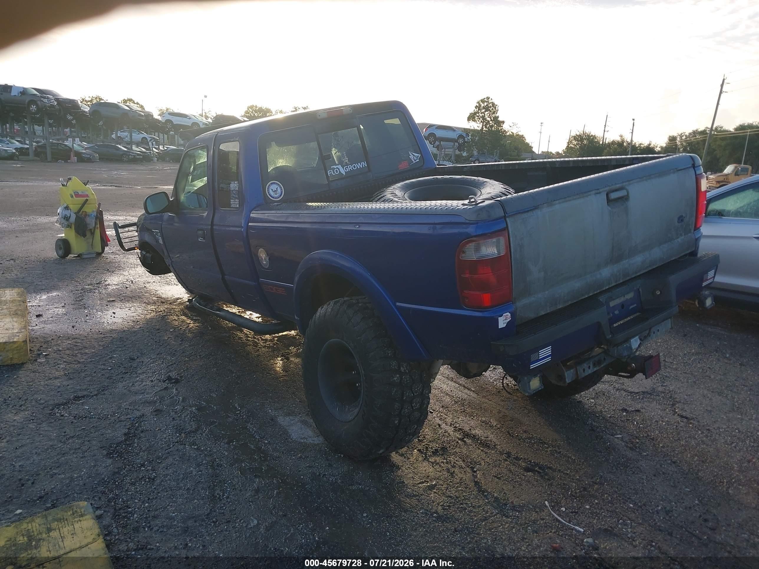 2003 Ford Ranger Edge/tremor/xl/xlt Blue vin: 1FTYR14V93PA26161