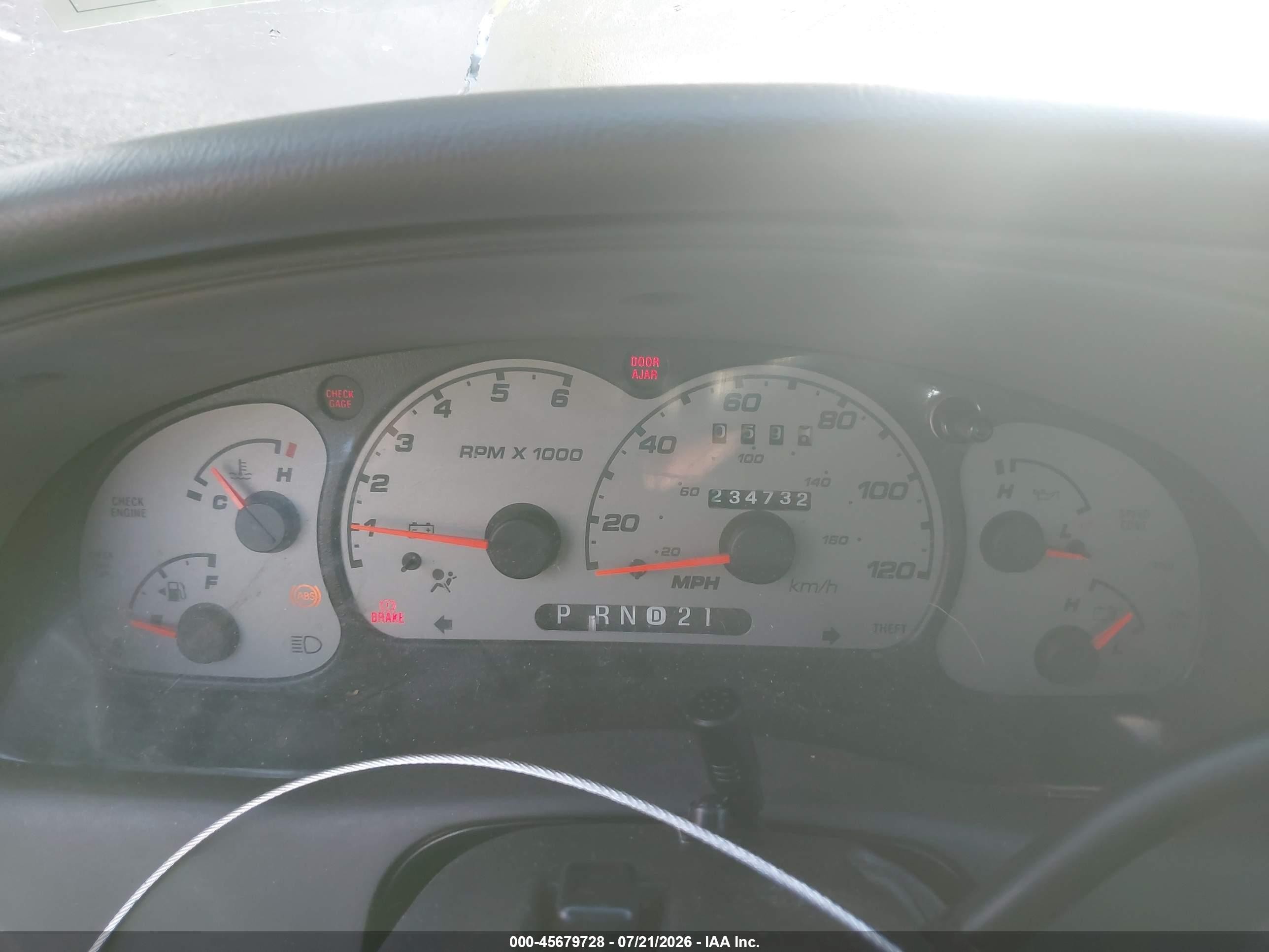 2003 Ford Ranger Edge/tremor/xl/xlt Blue vin: 1FTYR14V93PA26161