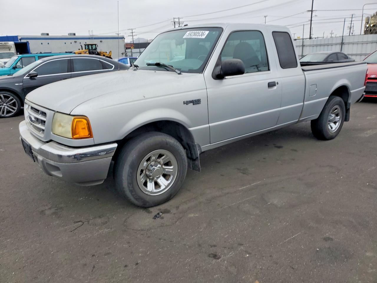 2003 Ford Ranger Silver vin: 1FTYR14V93PA40139