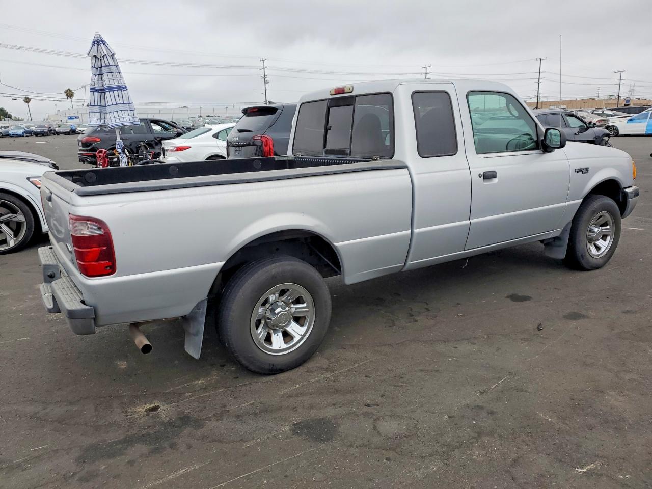 2003 Ford Ranger Silver vin: 1FTYR14V93PA40139
