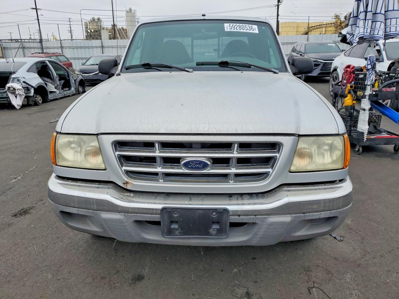 2003 Ford Ranger Silver vin: 1FTYR14V93PA40139
