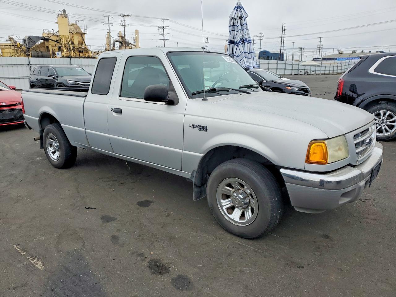 2003 Ford Ranger Silver vin: 1FTYR14V93PA40139