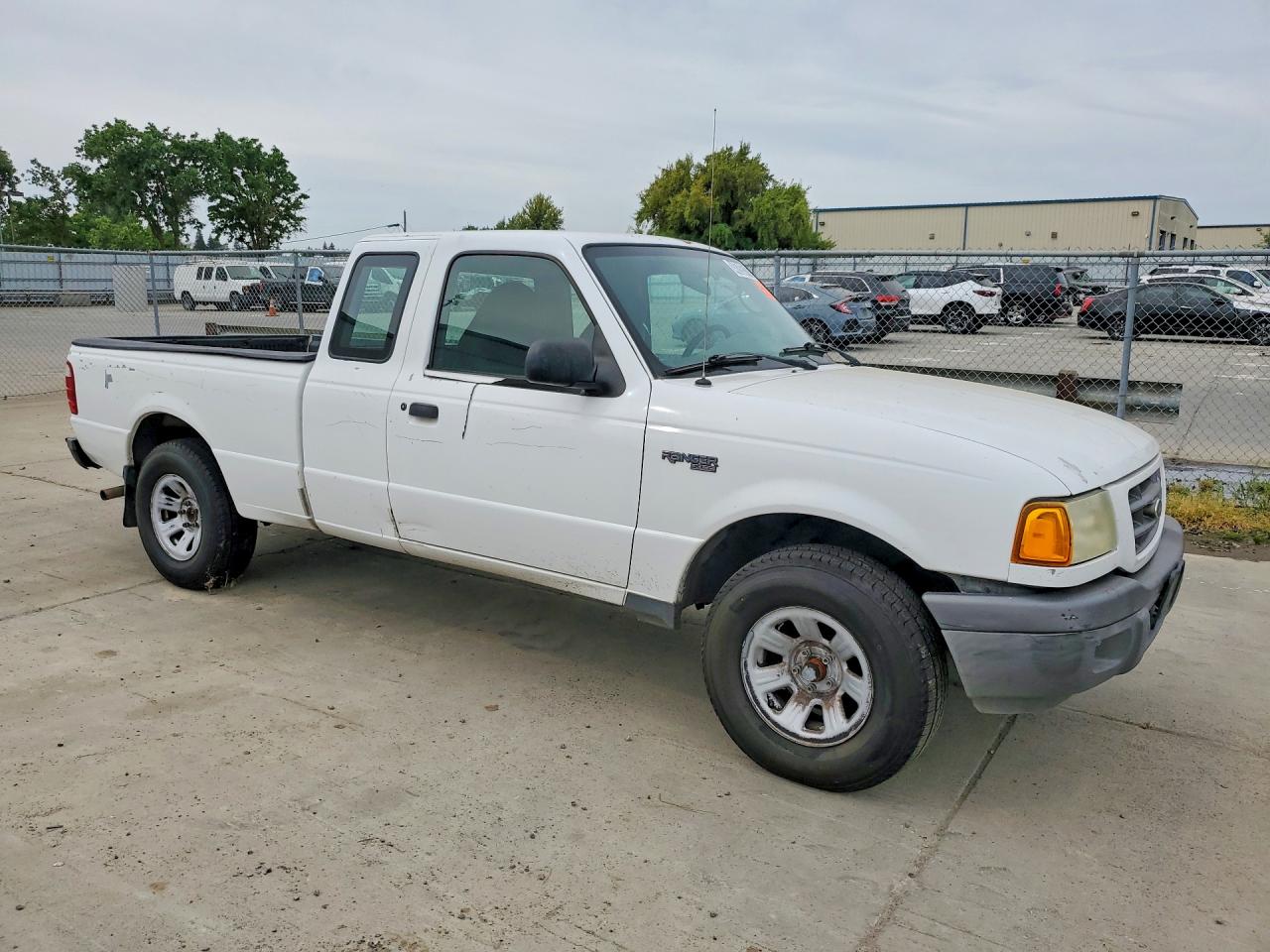 2003 Ford Ranger Super Cab White vin: 1FTYR14V93PB08620