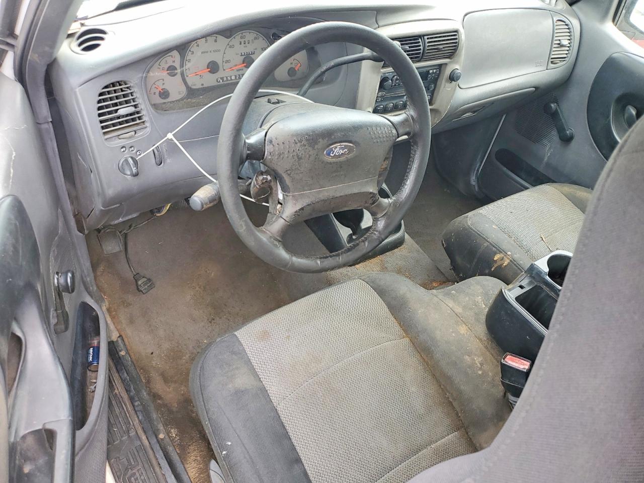 2003 Ford Ranger Super Cab White vin: 1FTYR14V93PB08620