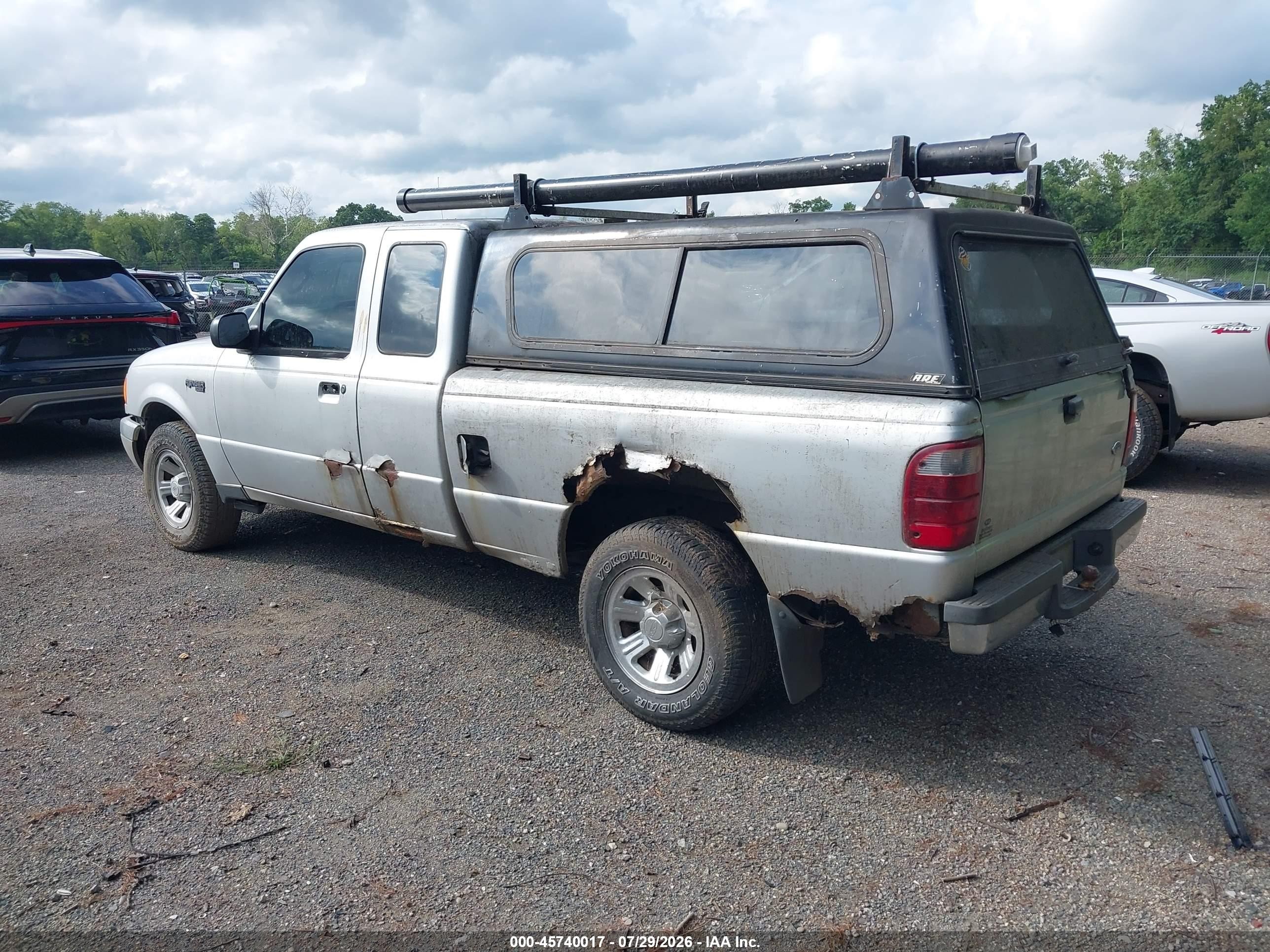 2003 Ford Ranger Edge/tremor/xl/xlt Silver vin: 1FTYR14V93PB32917