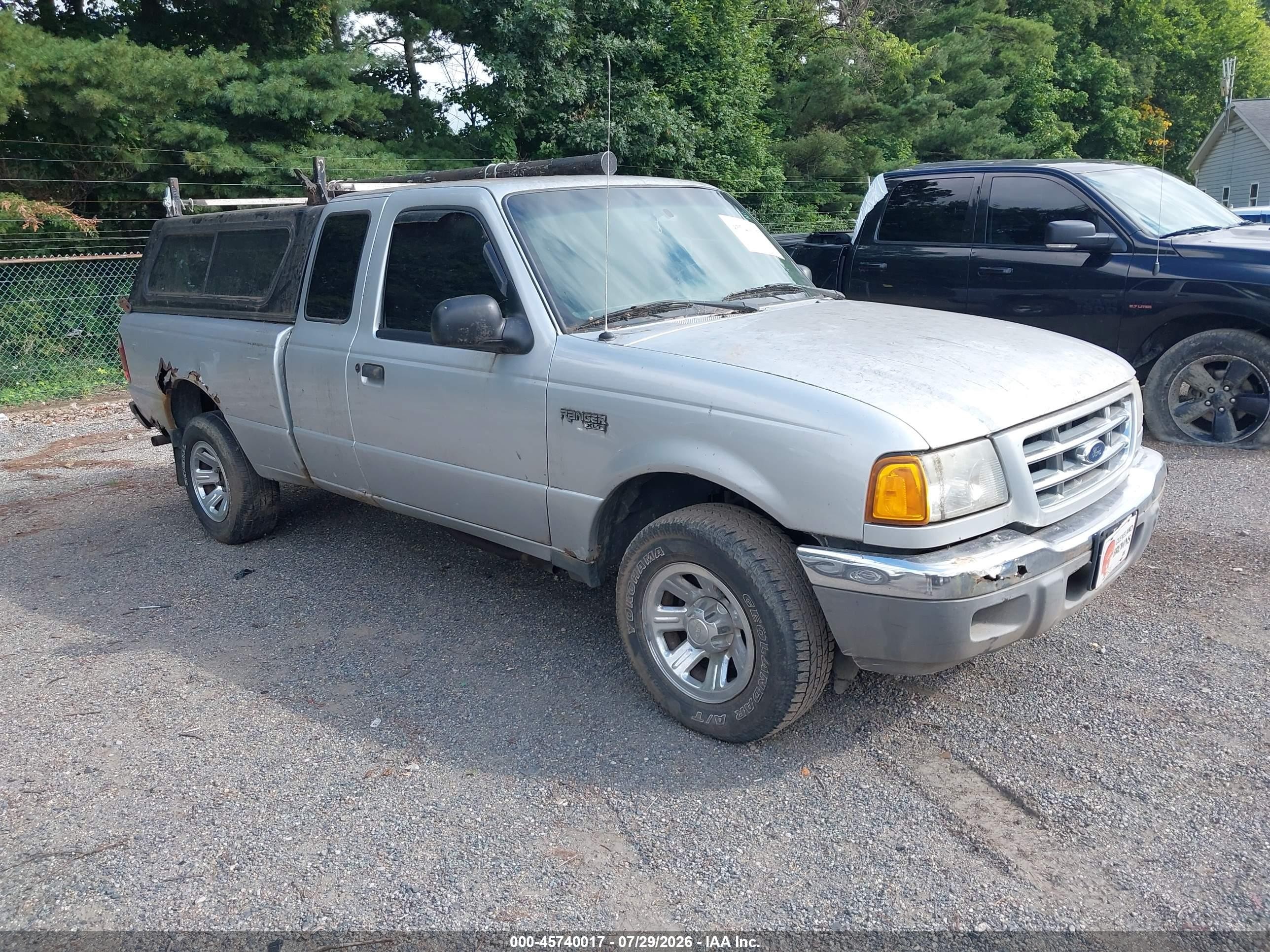2003 Ford Ranger Edge/tremor/xl/xlt Silver vin: 1FTYR14V93PB32917