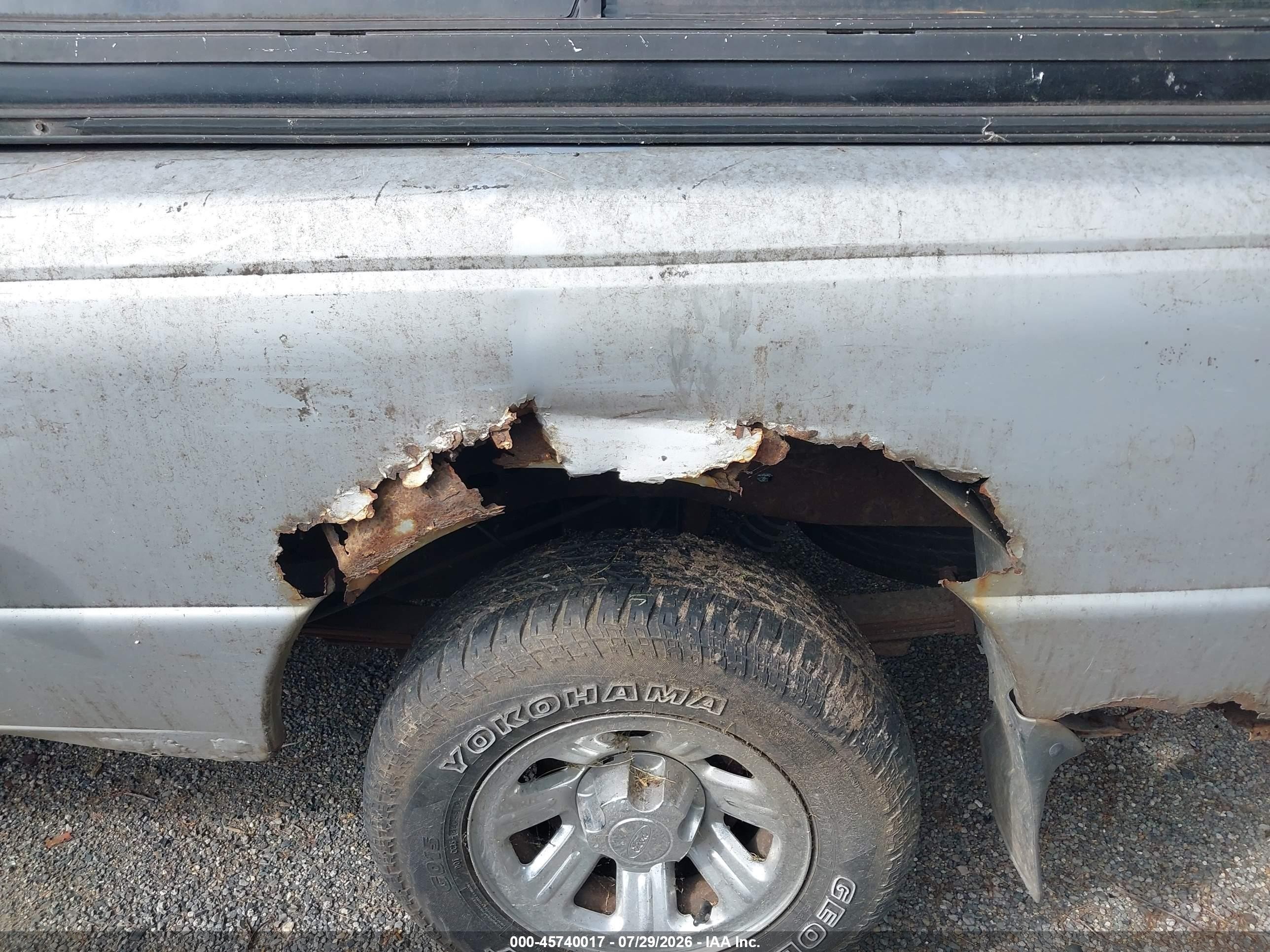 2003 Ford Ranger Edge/tremor/xl/xlt Silver vin: 1FTYR14V93PB32917