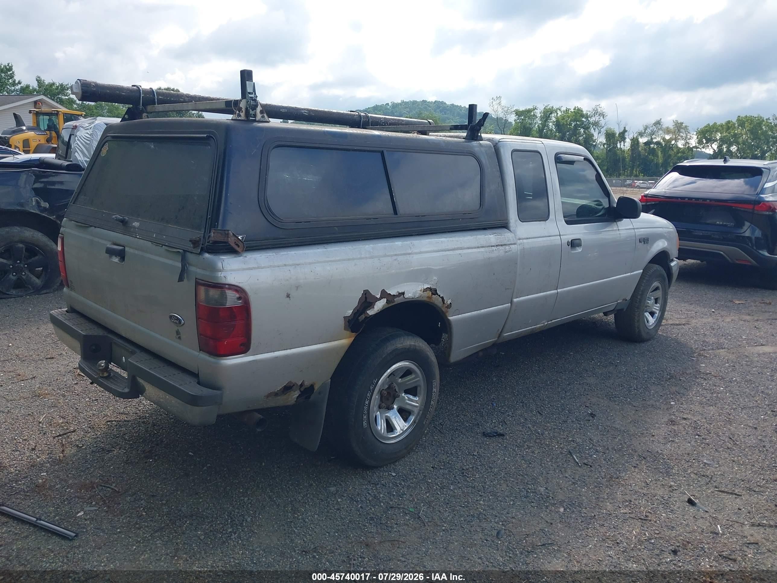 2003 Ford Ranger Edge/tremor/xl/xlt Silver vin: 1FTYR14V93PB32917