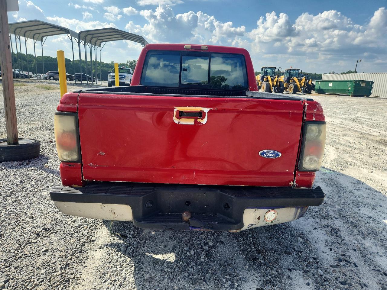 1999 Ford Ranger Super Cab Red vin: 1FTYR14V9XTA69489