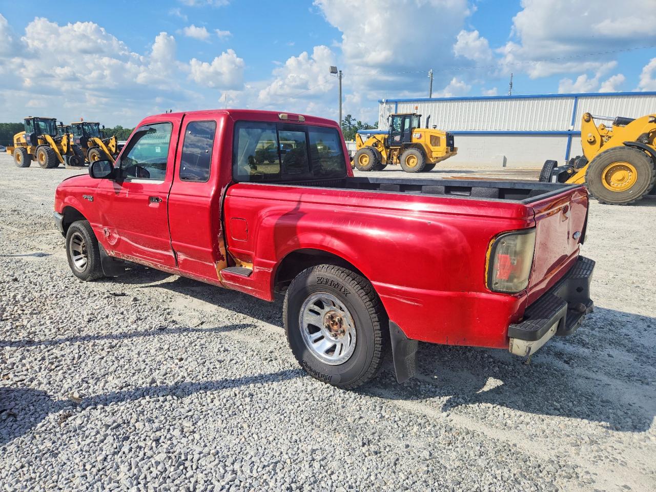 1999 Ford Ranger Super Cab Red vin: 1FTYR14V9XTA69489
