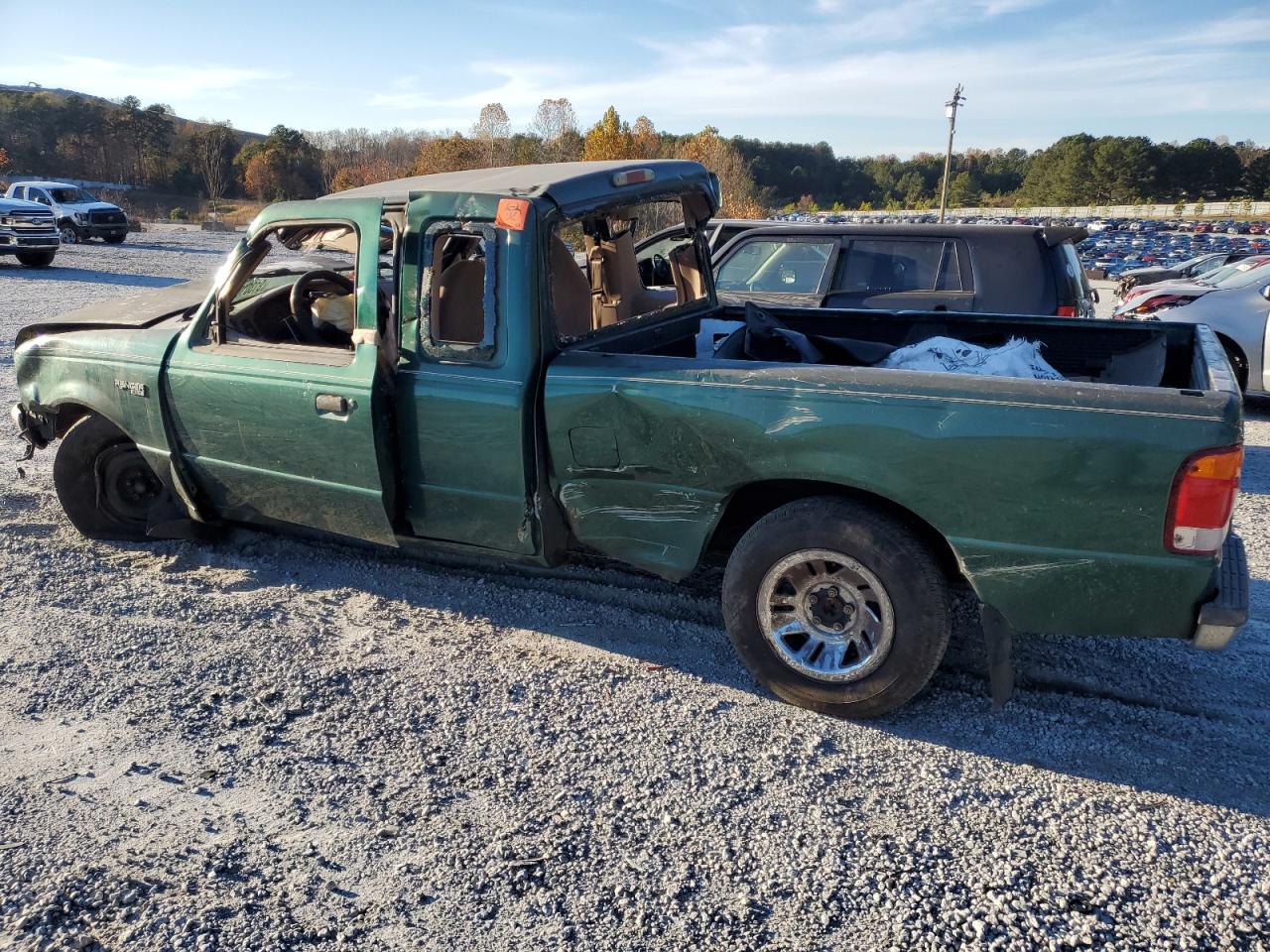 1999 Ford Ranger Super Cab Green vin: 1FTYR14V9XTA89869