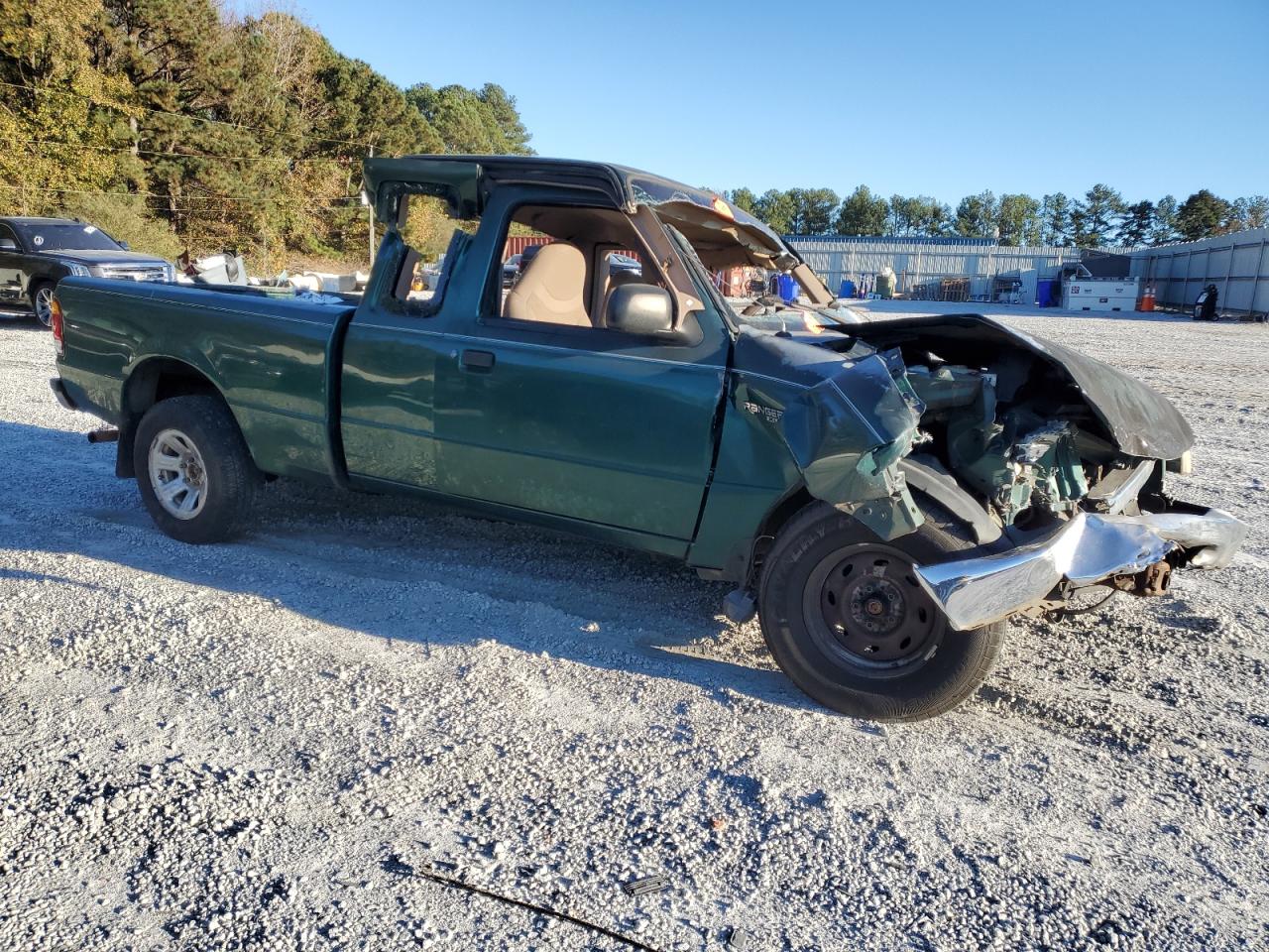 1999 Ford Ranger Super Cab Green vin: 1FTYR14V9XTA89869