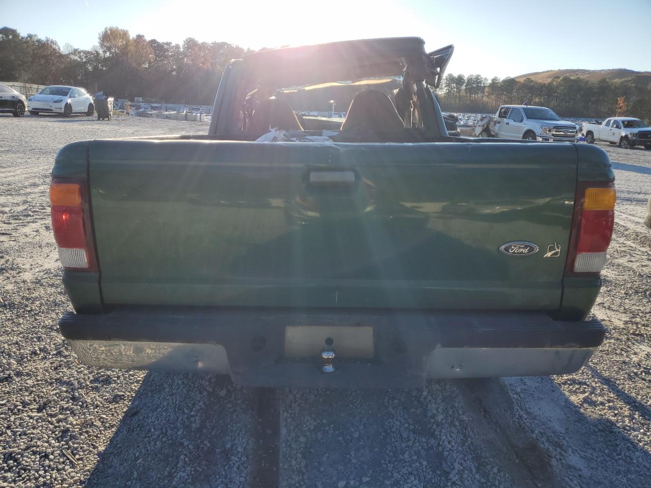 1999 Ford Ranger Super Cab Green vin: 1FTYR14V9XTA89869