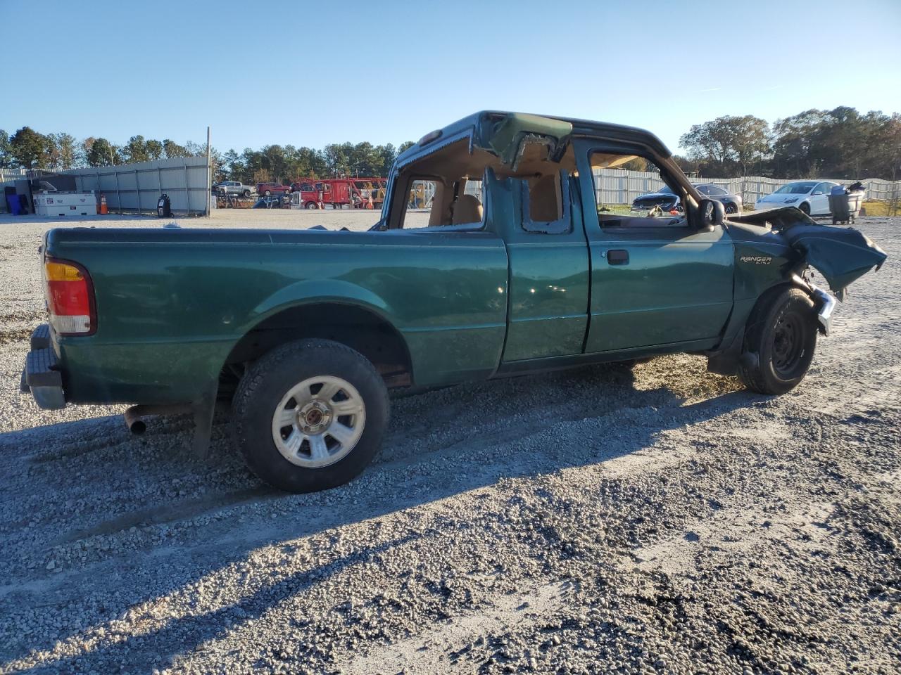 1999 Ford Ranger Super Cab Green vin: 1FTYR14V9XTA89869