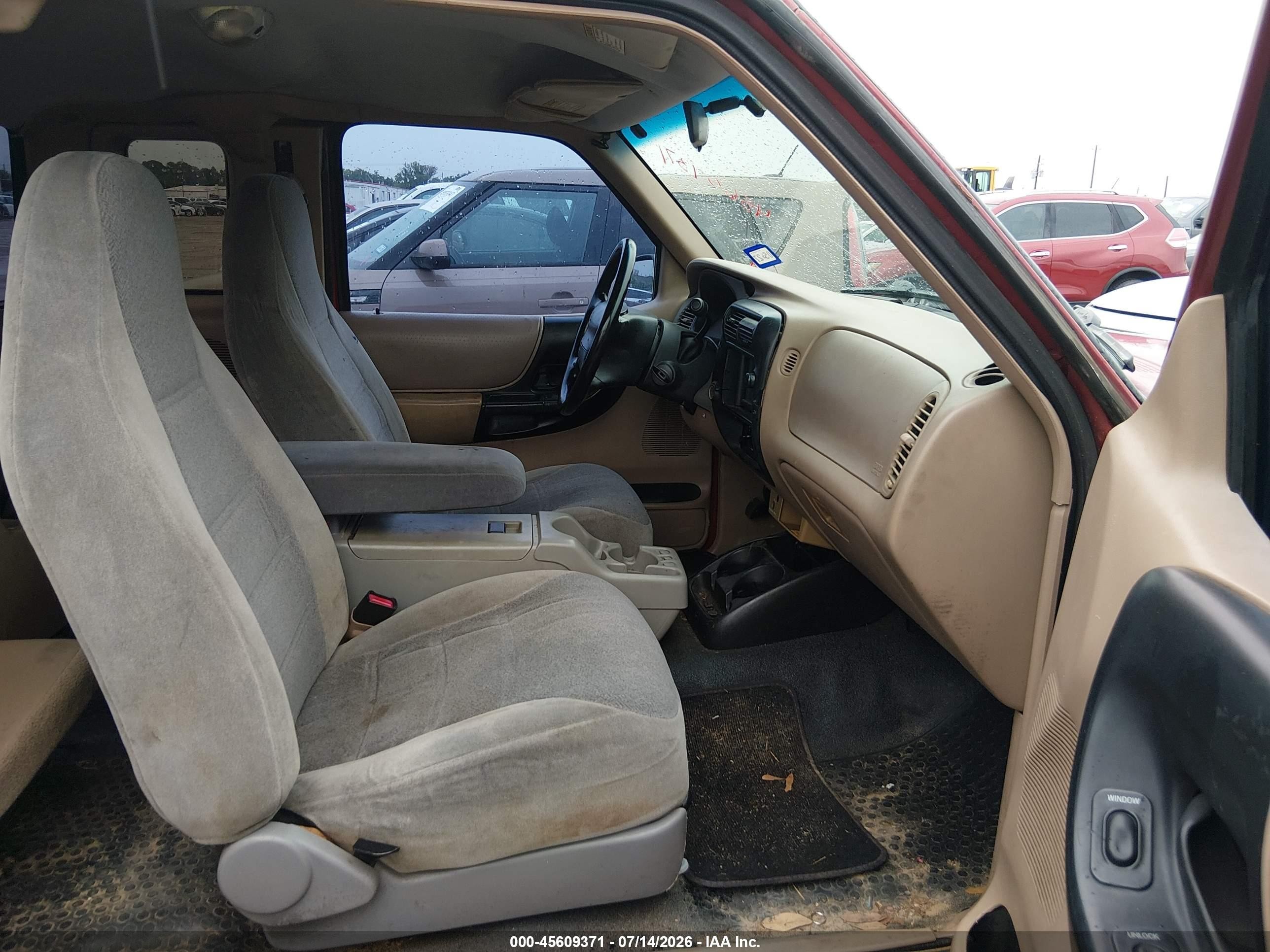 2000 Ford Ranger Xl/xlt Red vin: 1FTYR14V9YPB63382