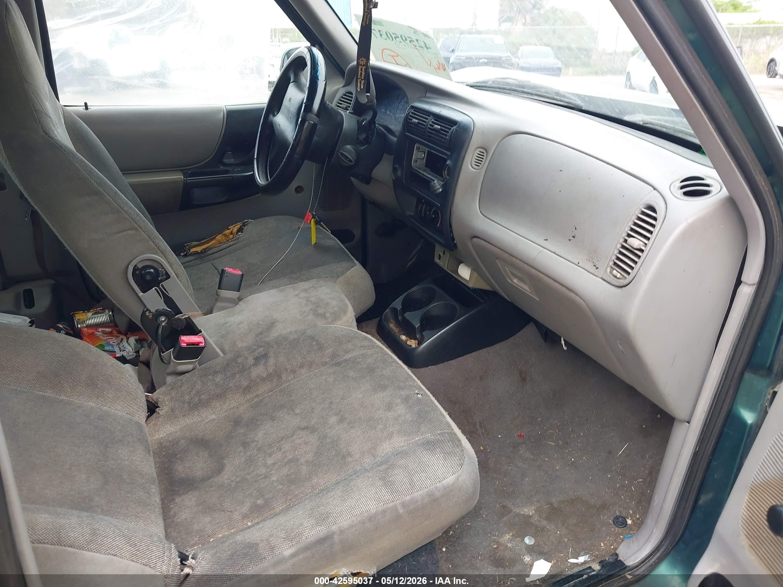 2000 Ford Ranger Xl/xlt Green vin: 1FTYR14V9YTA33562