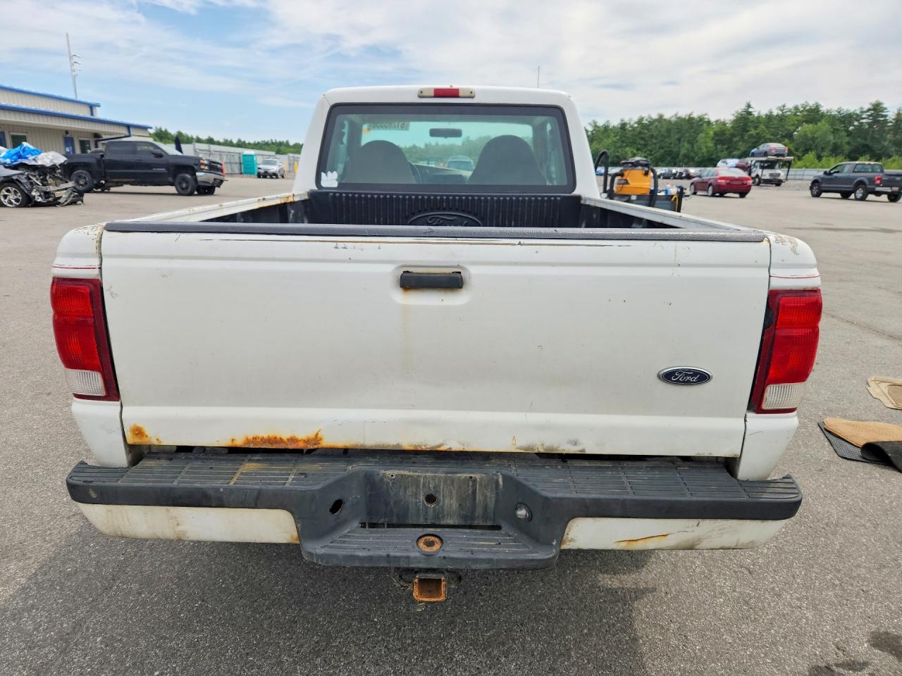 2000 Ford Ranger Super Cab White vin: 1FTYR14V9YTA50913