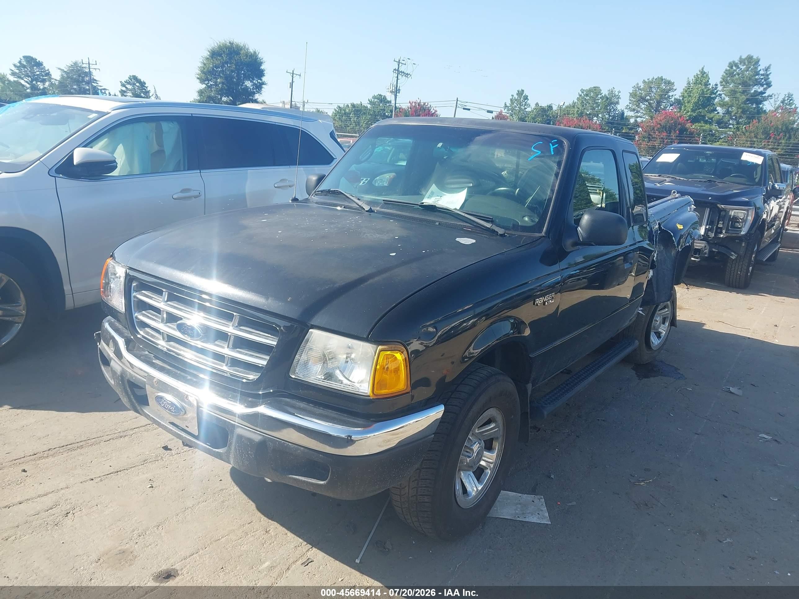 2003 Ford Ranger   Black vin: 1FTYR14VX3PA59119