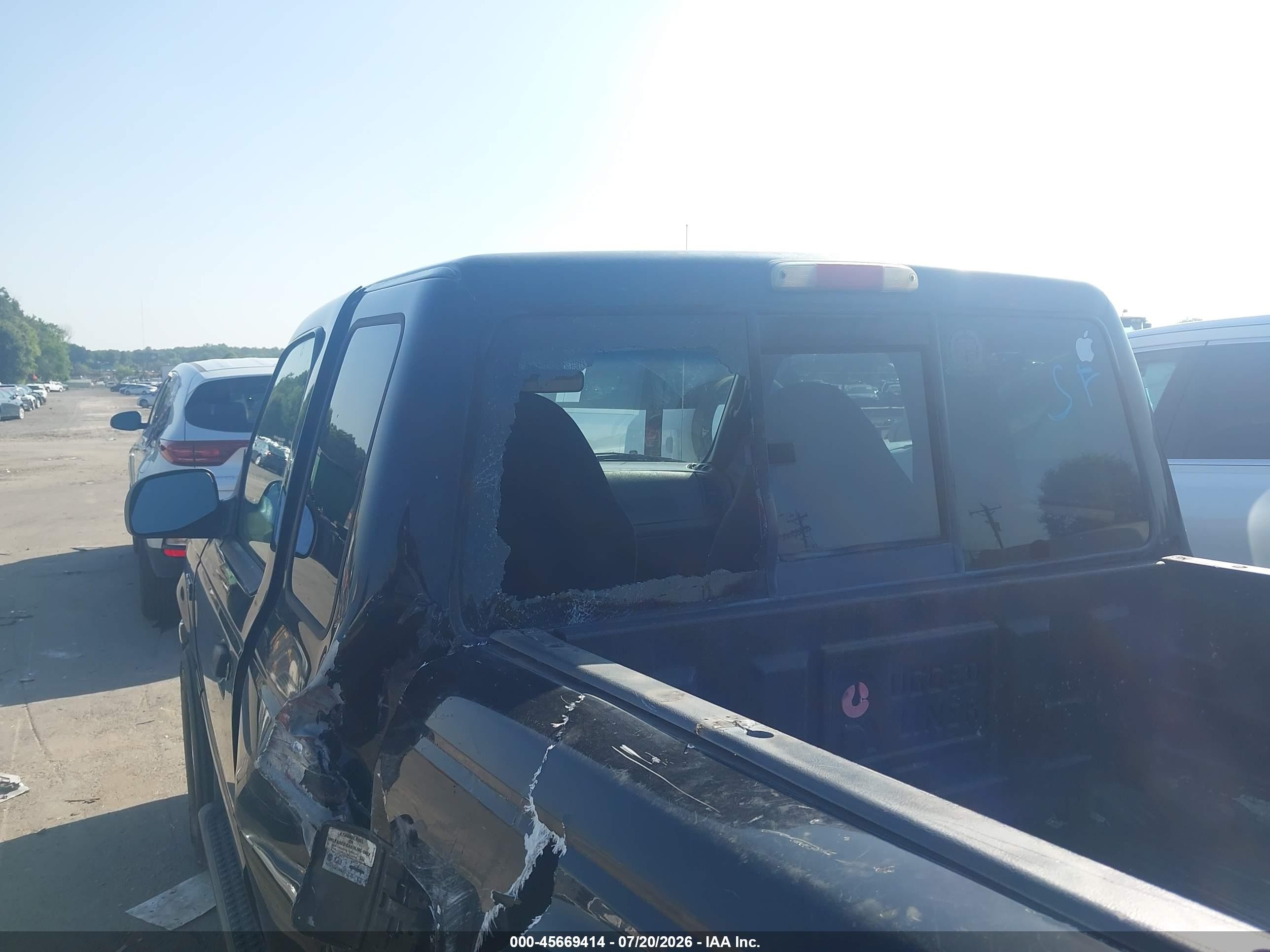 2003 Ford Ranger   Black vin: 1FTYR14VX3PA59119