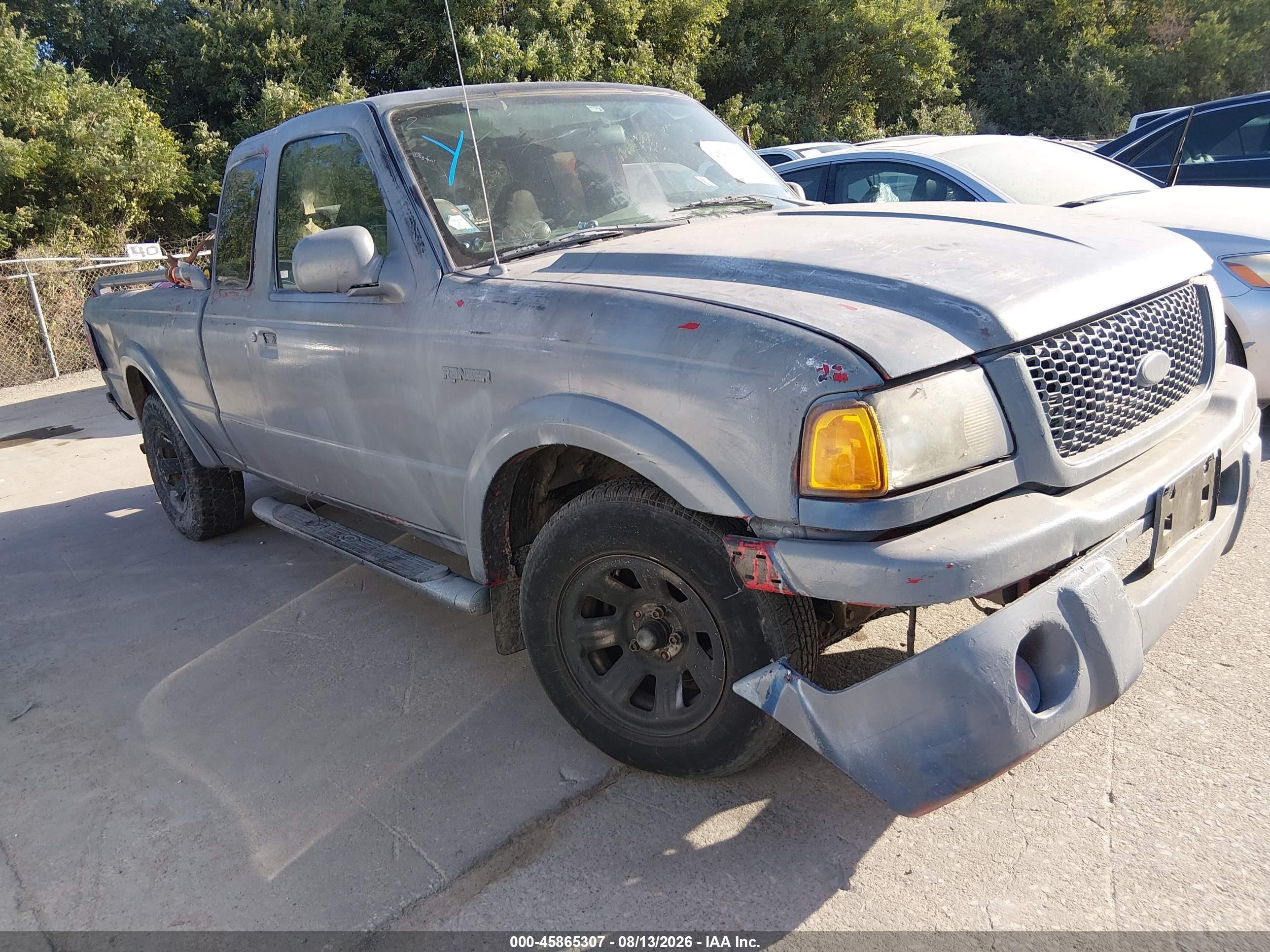 2003 Ford Ranger   Blue vin: 1FTYR14VX3PA62523