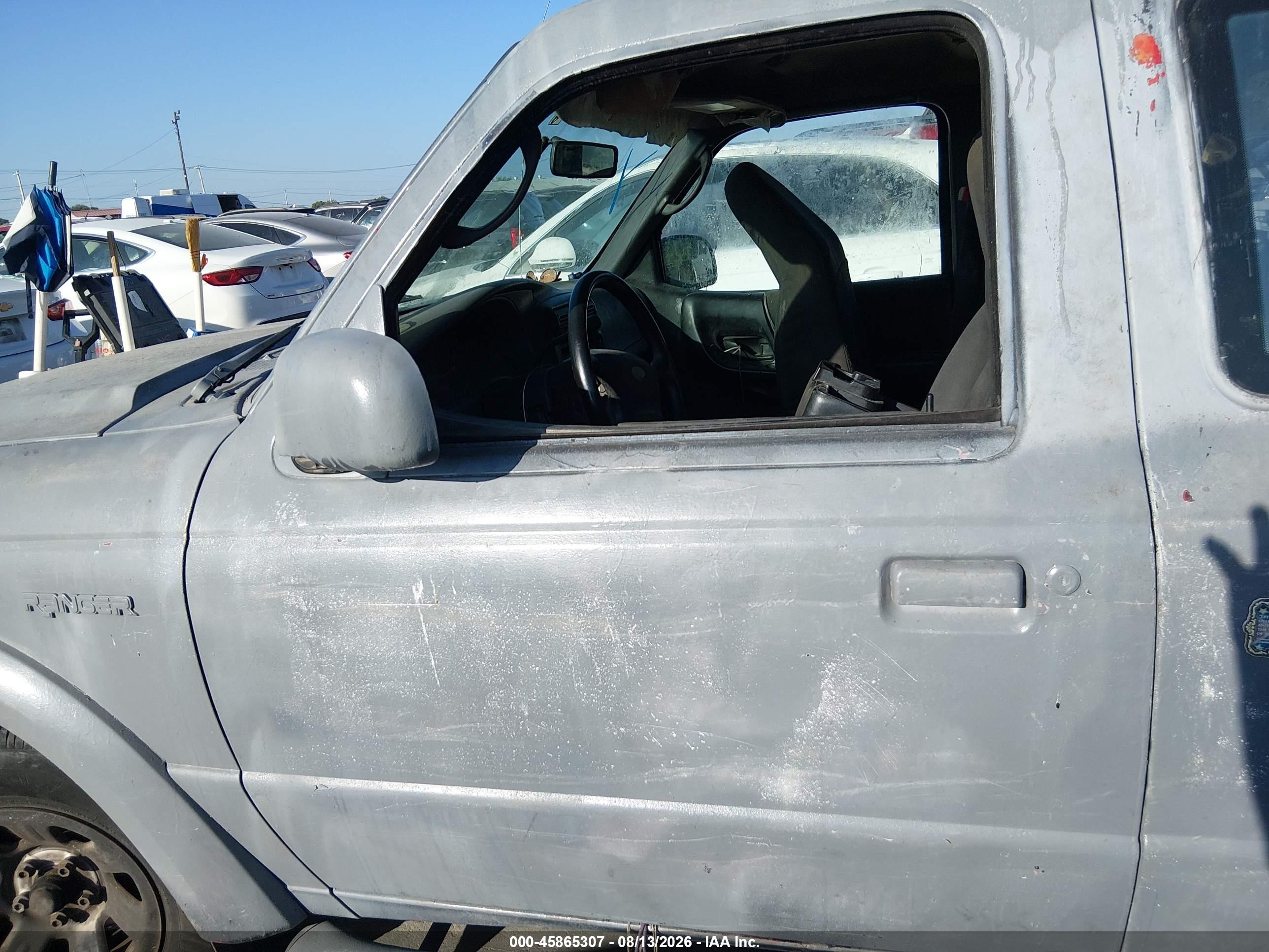 2003 Ford Ranger   Blue vin: 1FTYR14VX3PA62523