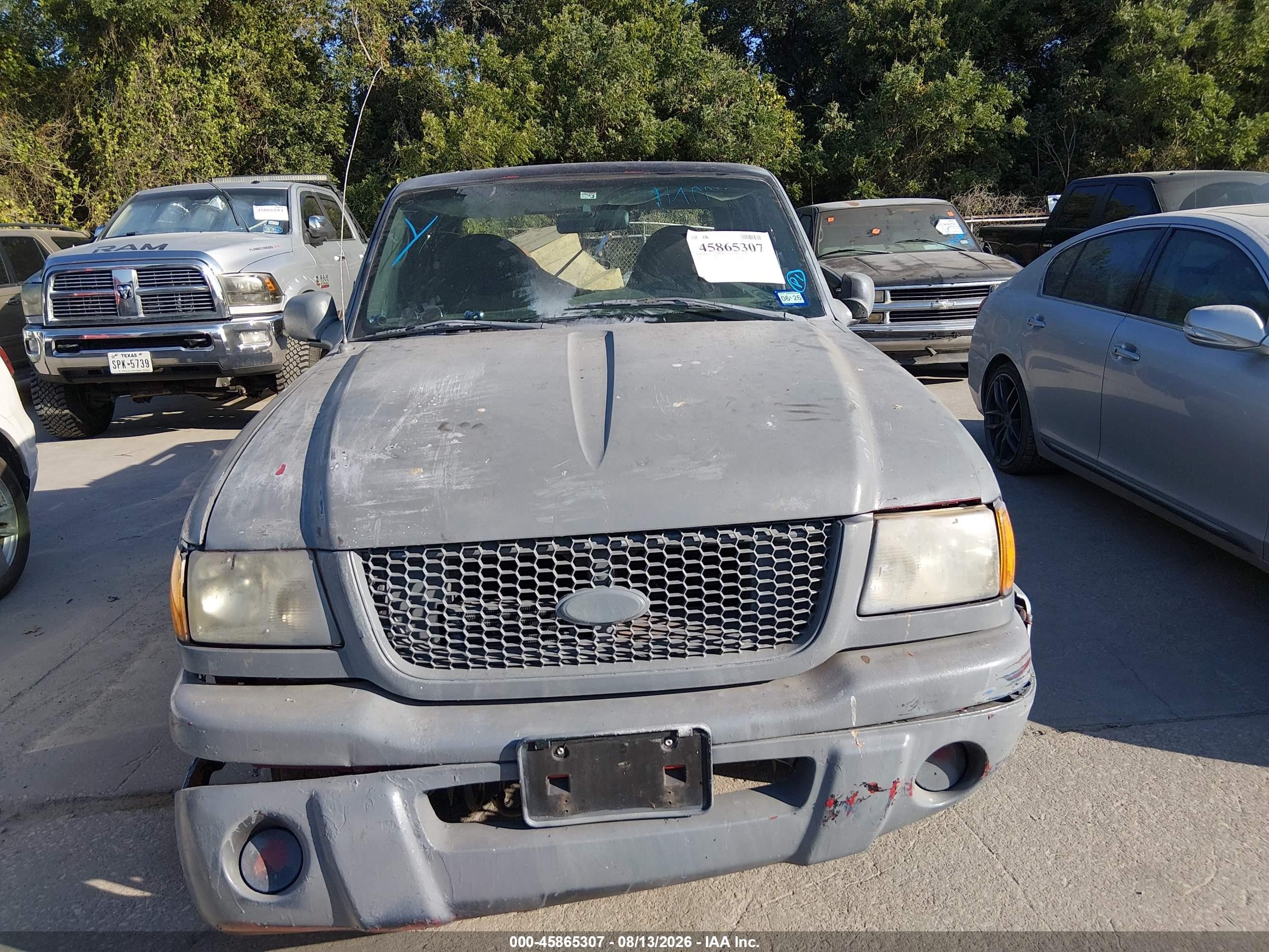 2003 Ford Ranger   Blue vin: 1FTYR14VX3PA62523